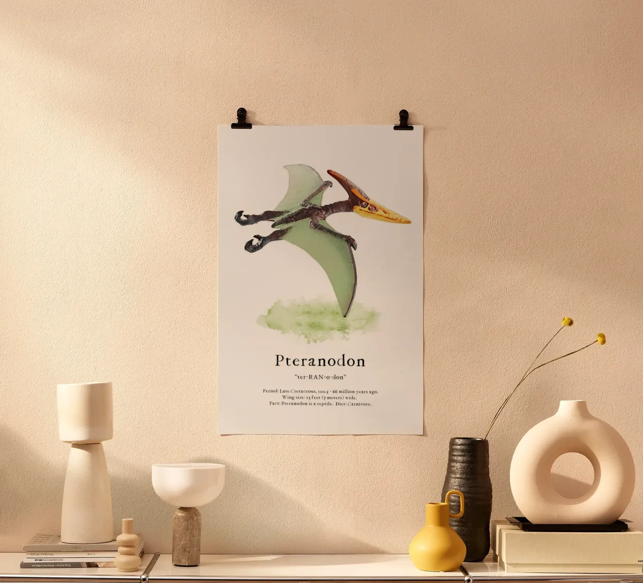Pteranodon poster da Lila & Lola