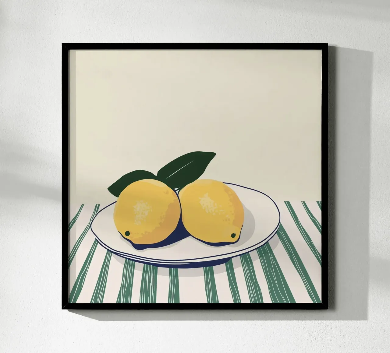 Arte estiva con i limoni carta hahnemühle da Carinaprint