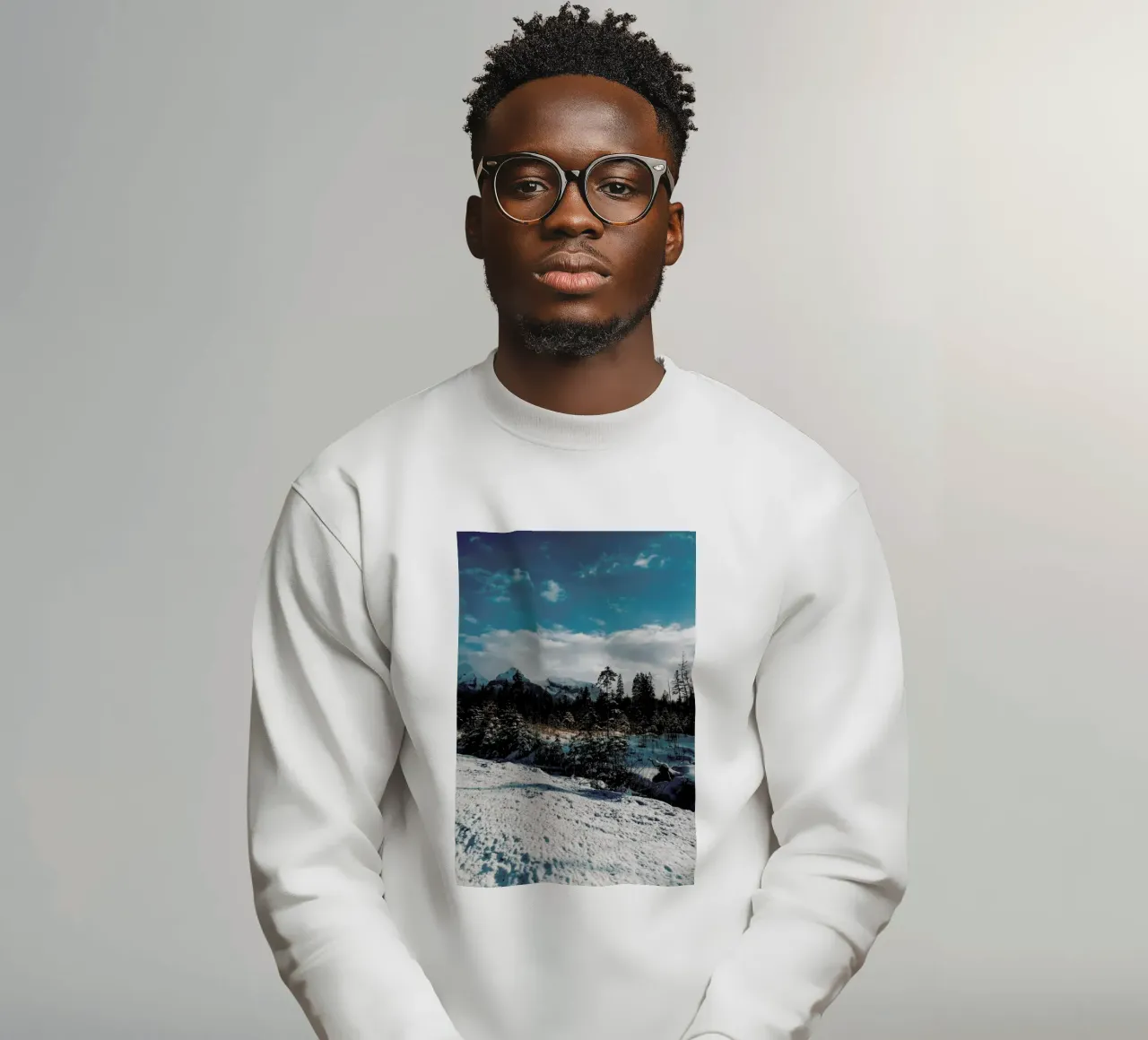 Mountains And Trees felpa da Sebastian Hilgetag