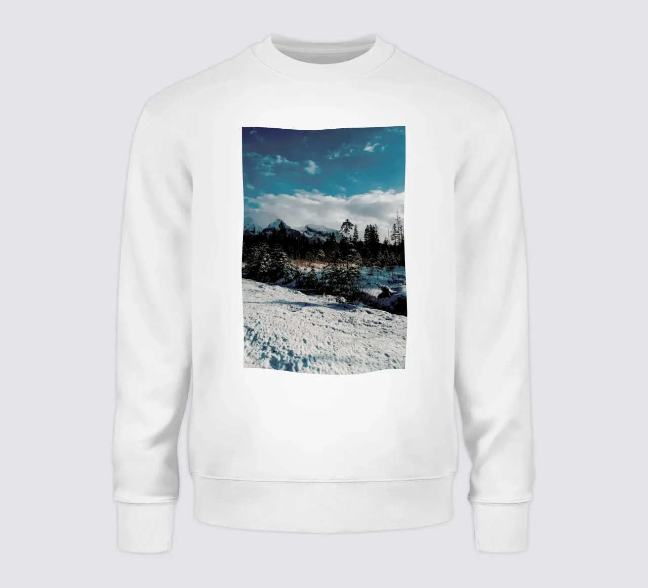 Mountains And Trees felpa da Sebastian Hilgetag