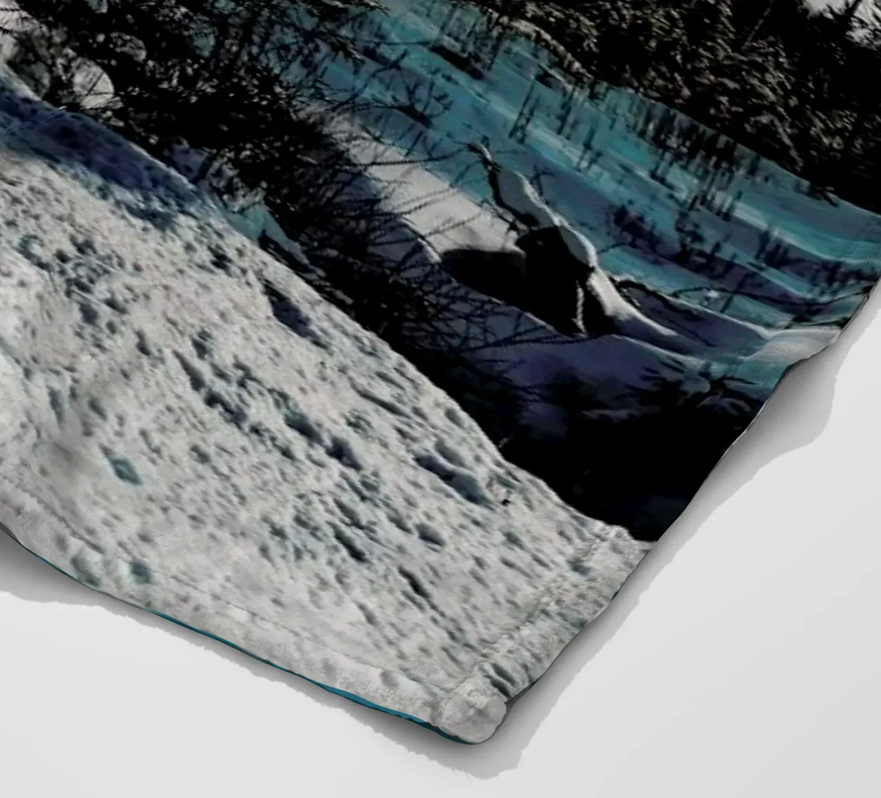 Mountains And Trees coperta in pile da Sebastian Hilgetag