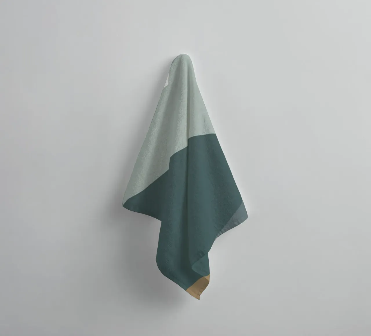 Nordic landscape mountain range 02 towel by Little Dean