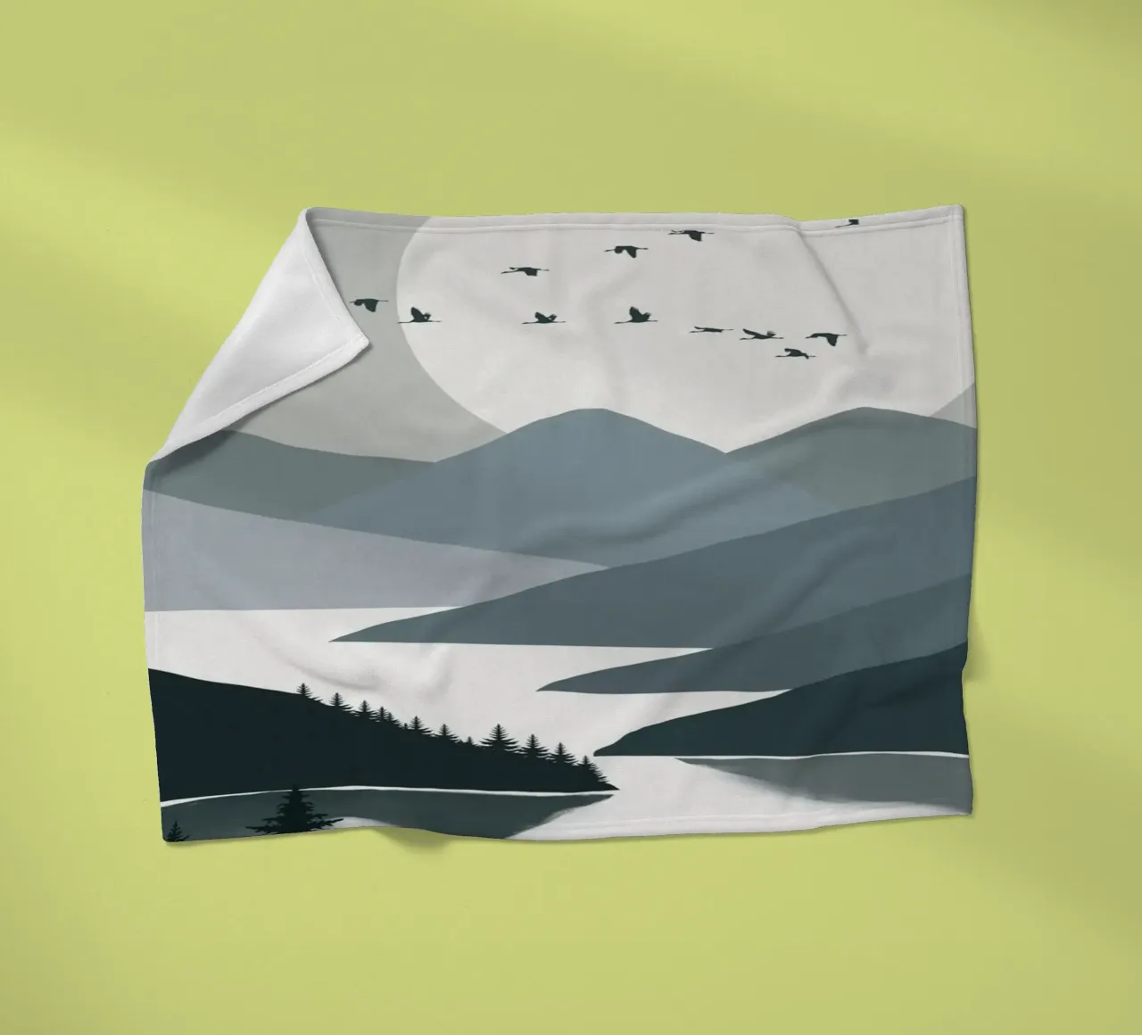 Notturno nordico coperta in pile da Little Dean