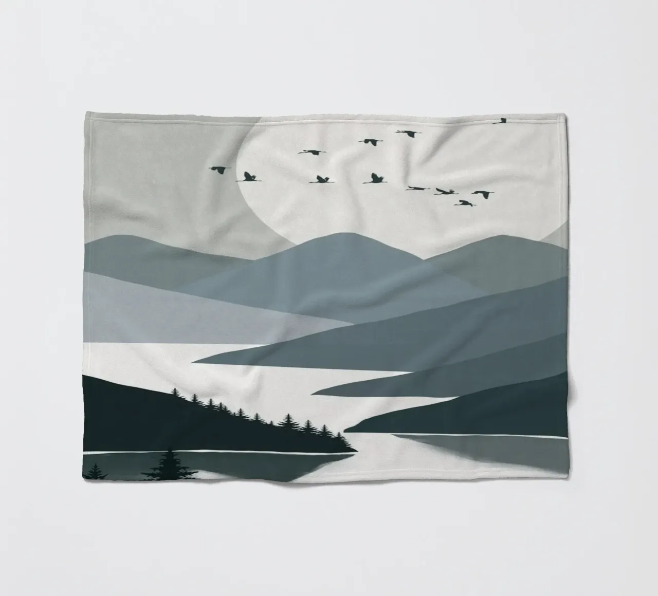 Notturno nordico coperta in pile da Little Dean