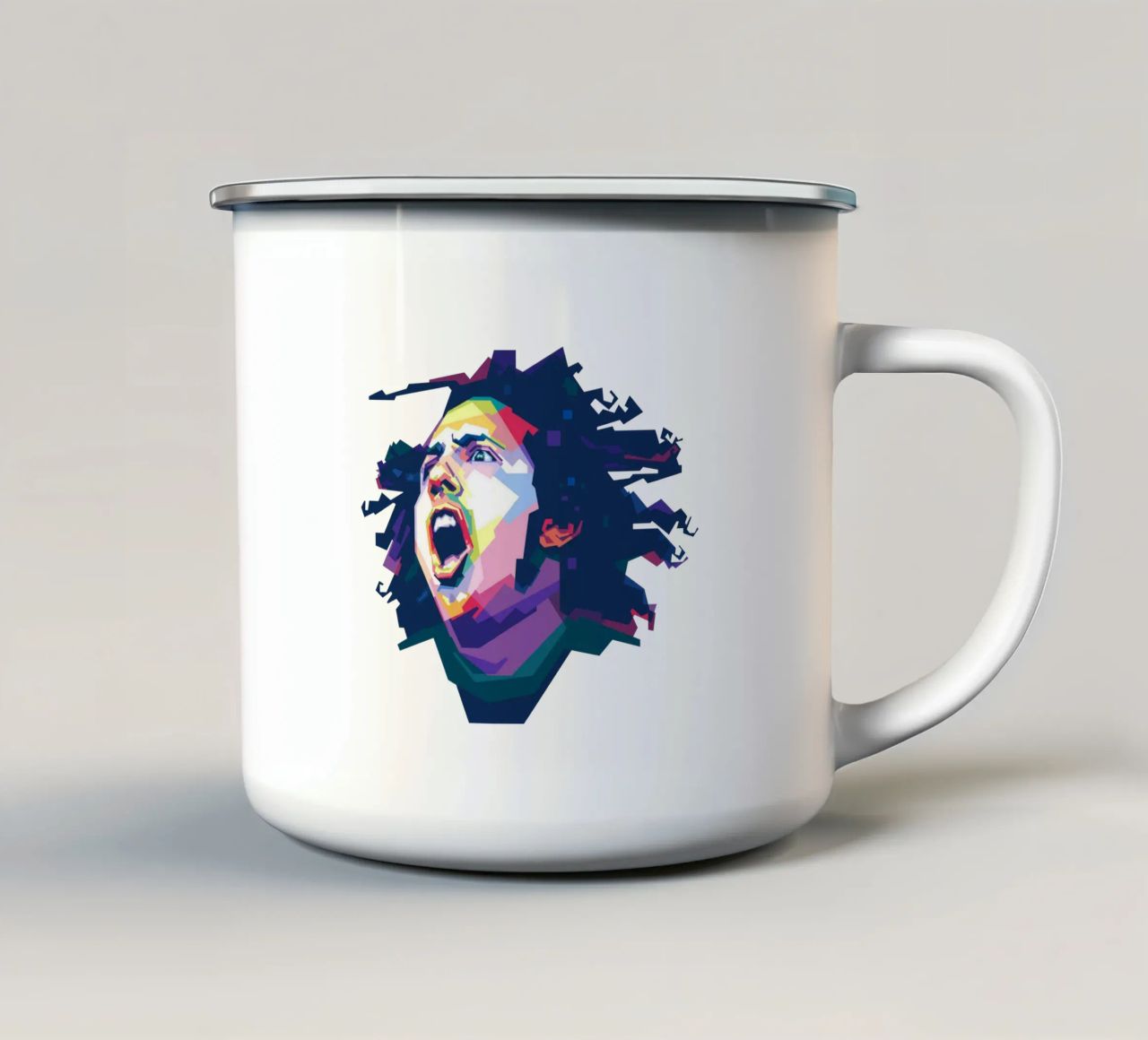 ZDLR tazza in smalto da Alkahfsmart