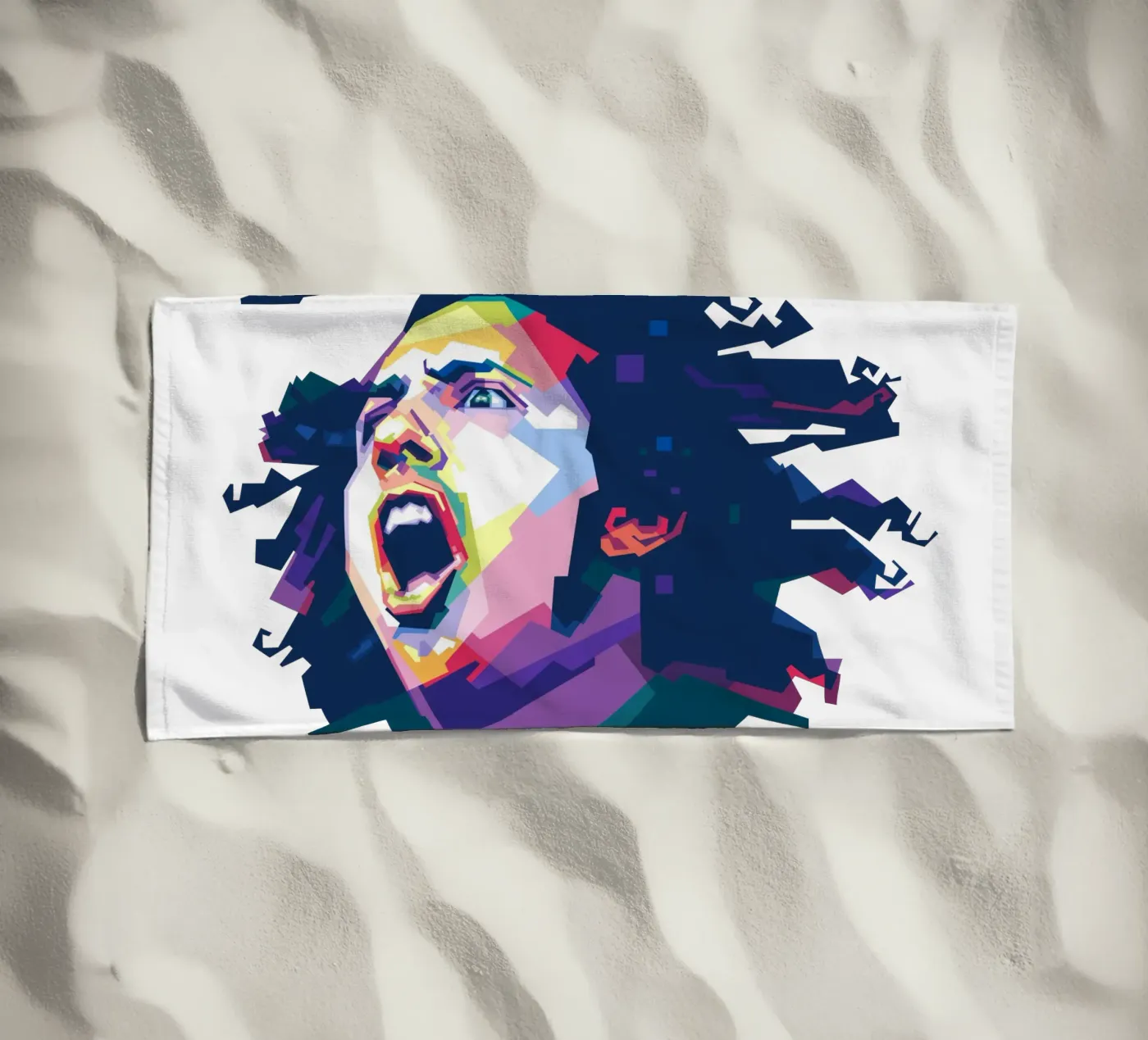 ZDLR beach towel by Alkahfsmart