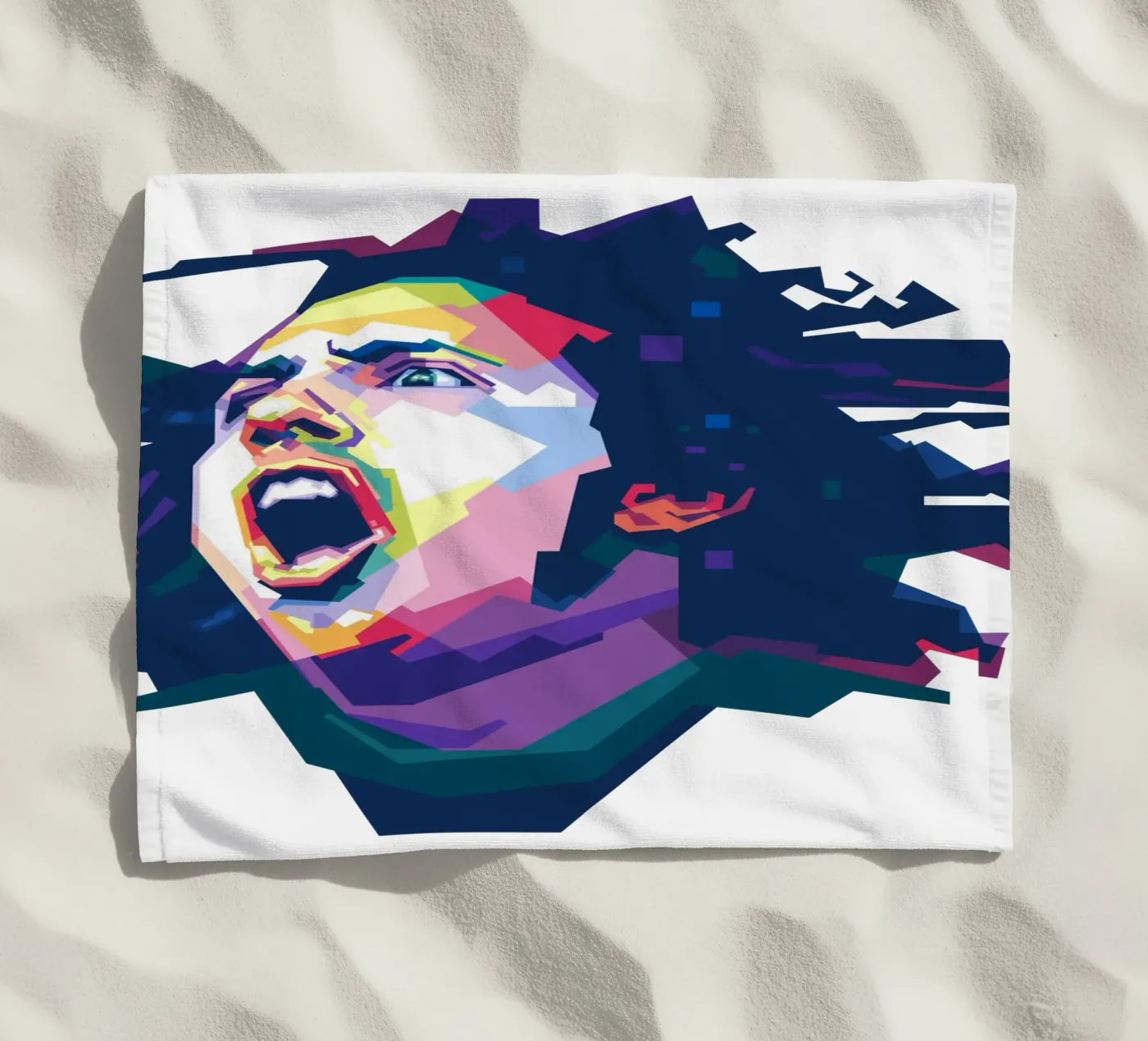 ZDLR beach towel by Alkahfsmart