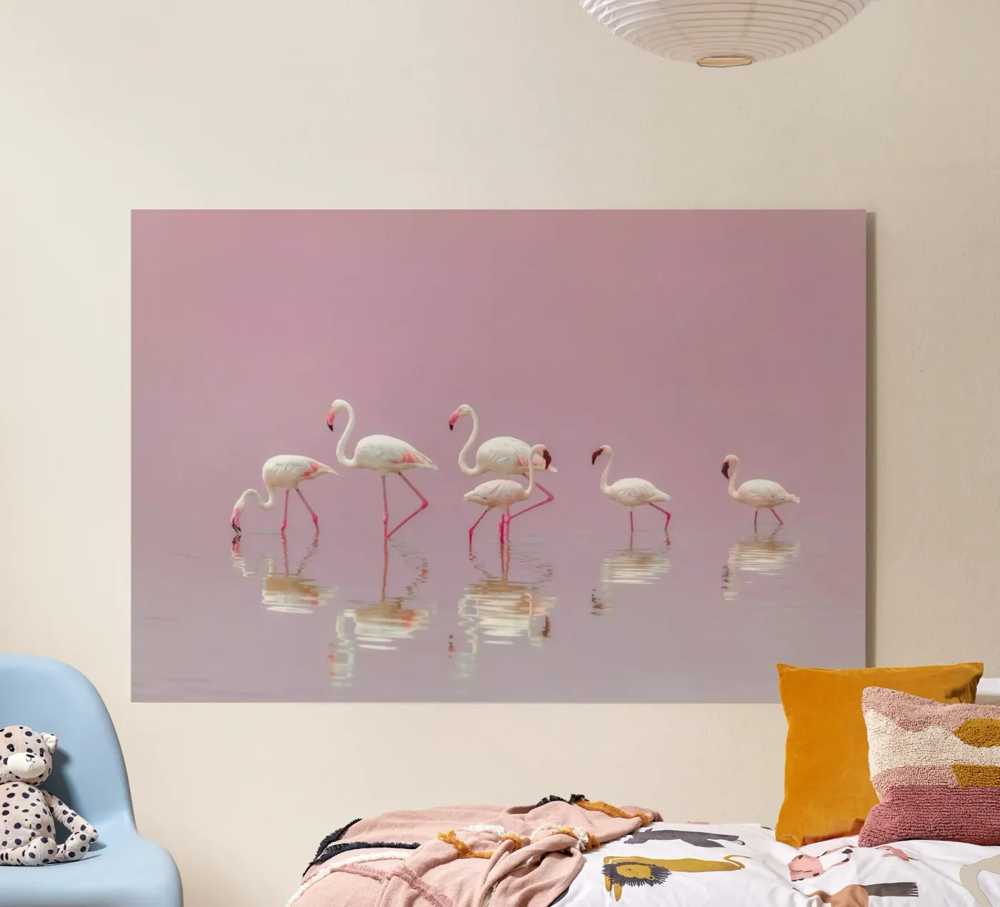 Flamingos - Eiji Itoyama plexiglass da Pictufy