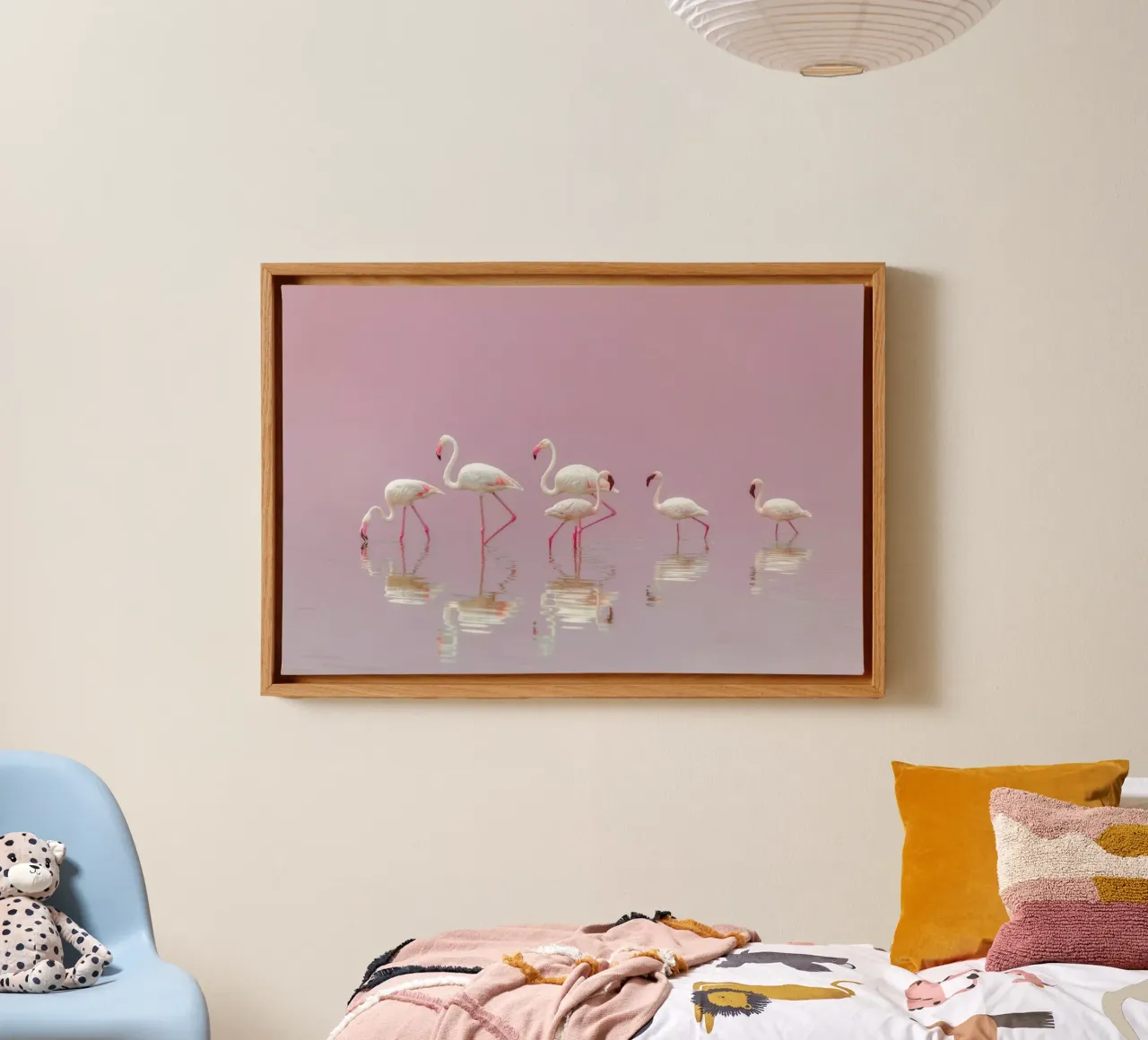 Flamingos - Eiji Itoyama tela da Pictufy