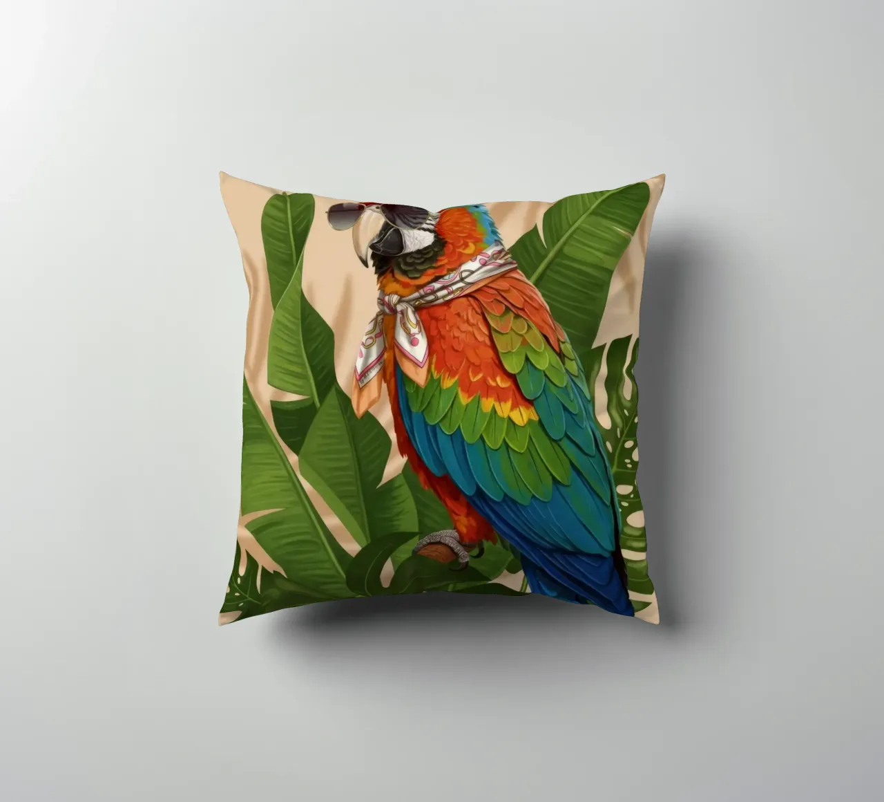 Palm Grove Muse cuscino da Pawtrait Studio