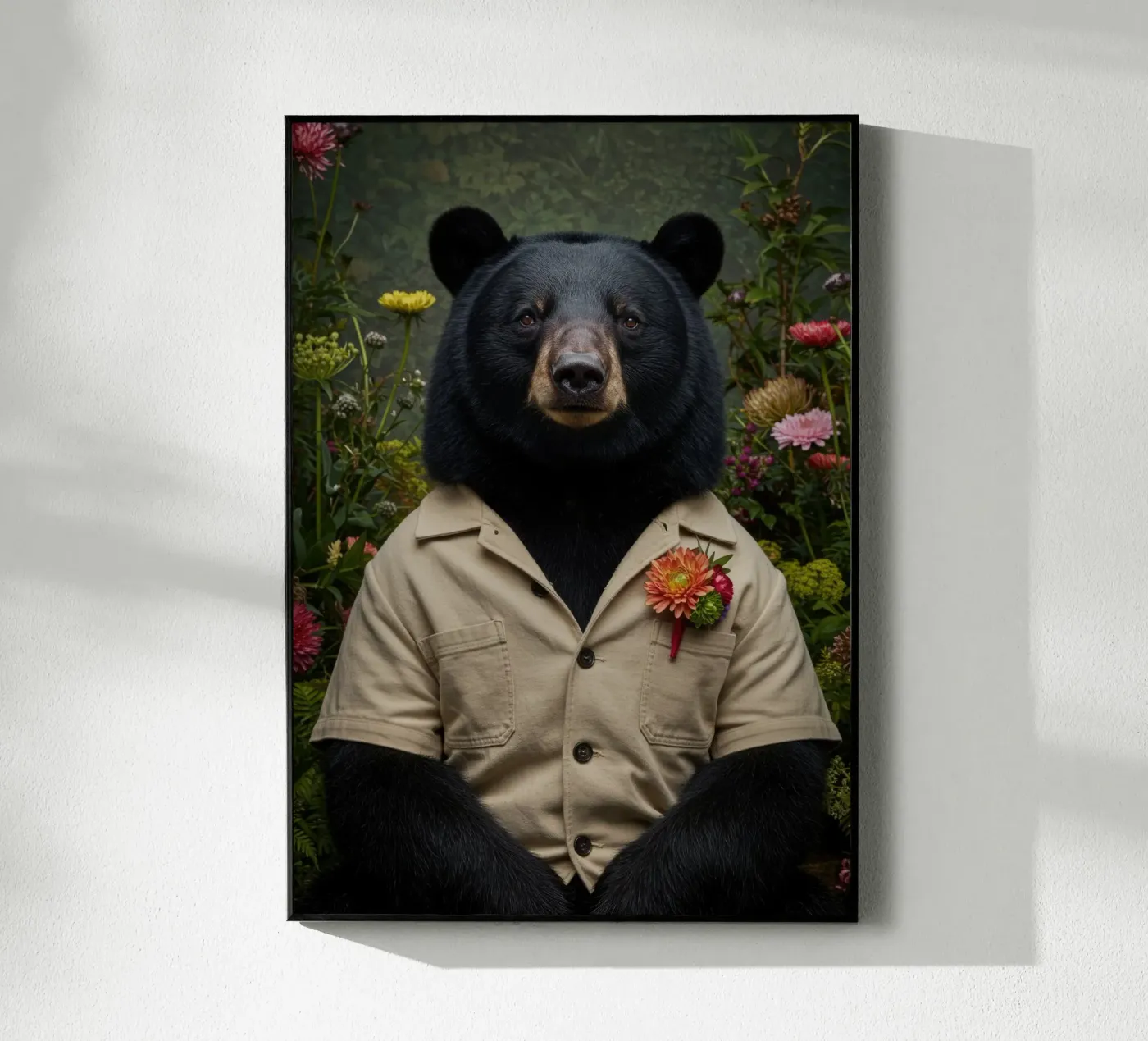 Blümchenbär Acryl-Glas von Pawtrait Studio