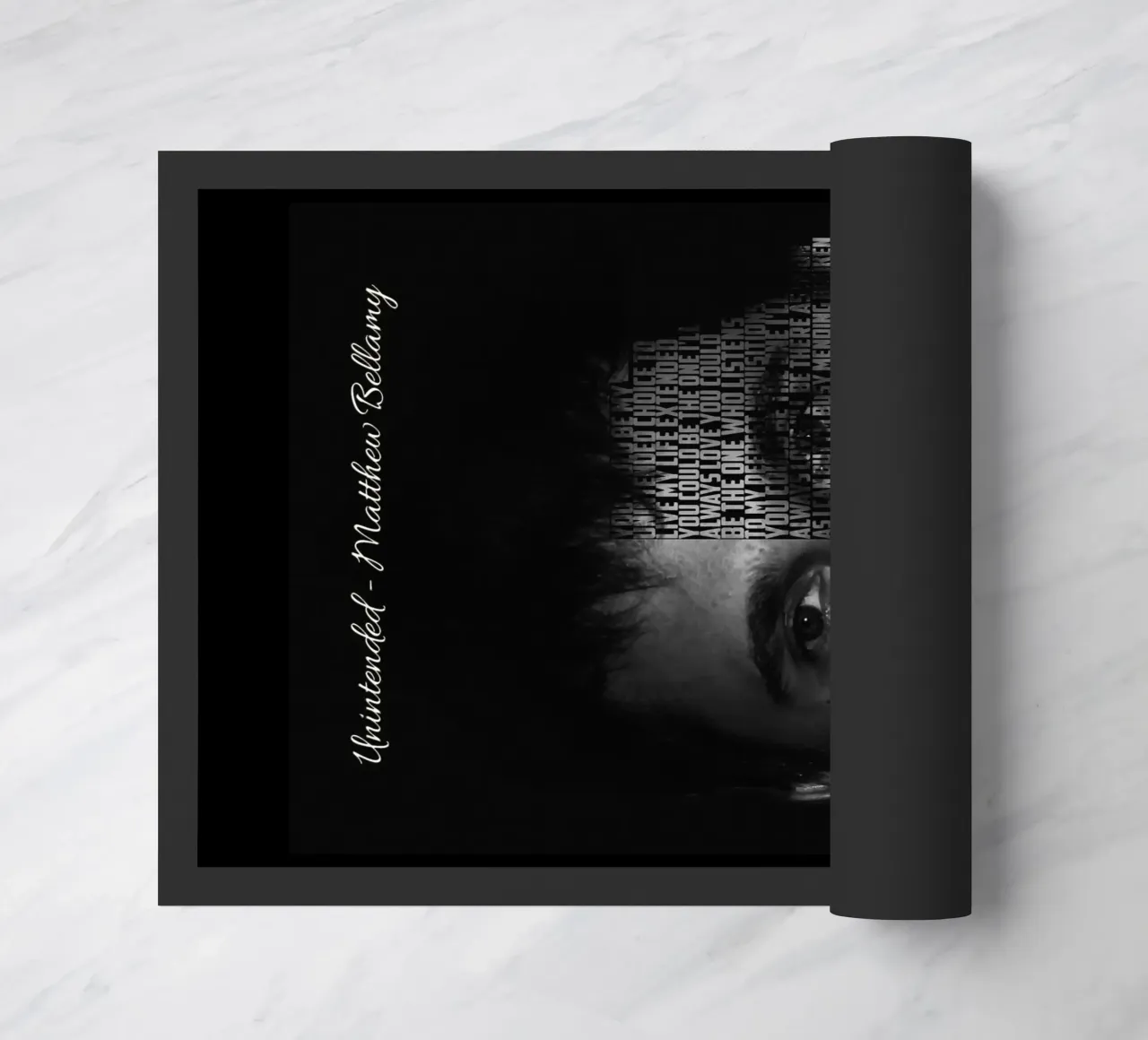 Unintended (Text art) felpudo de Gunawan Rb