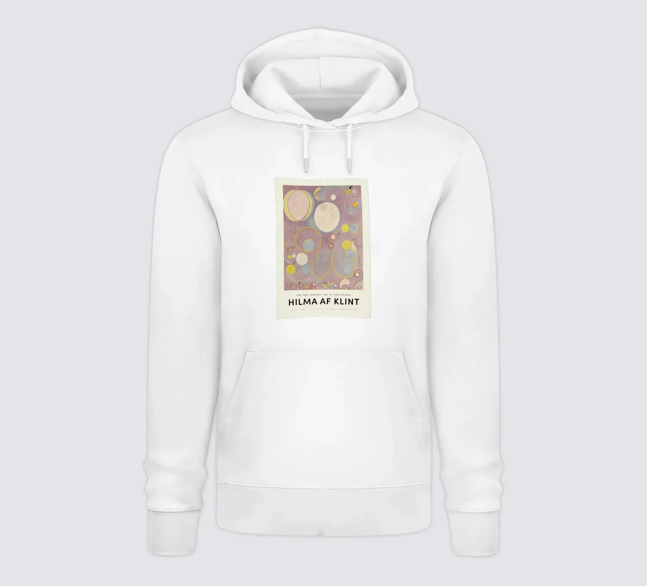 Hilma af Klint - The Ten Largest, No. 8 felpa con cappuccio da Vintage by JUNIQE