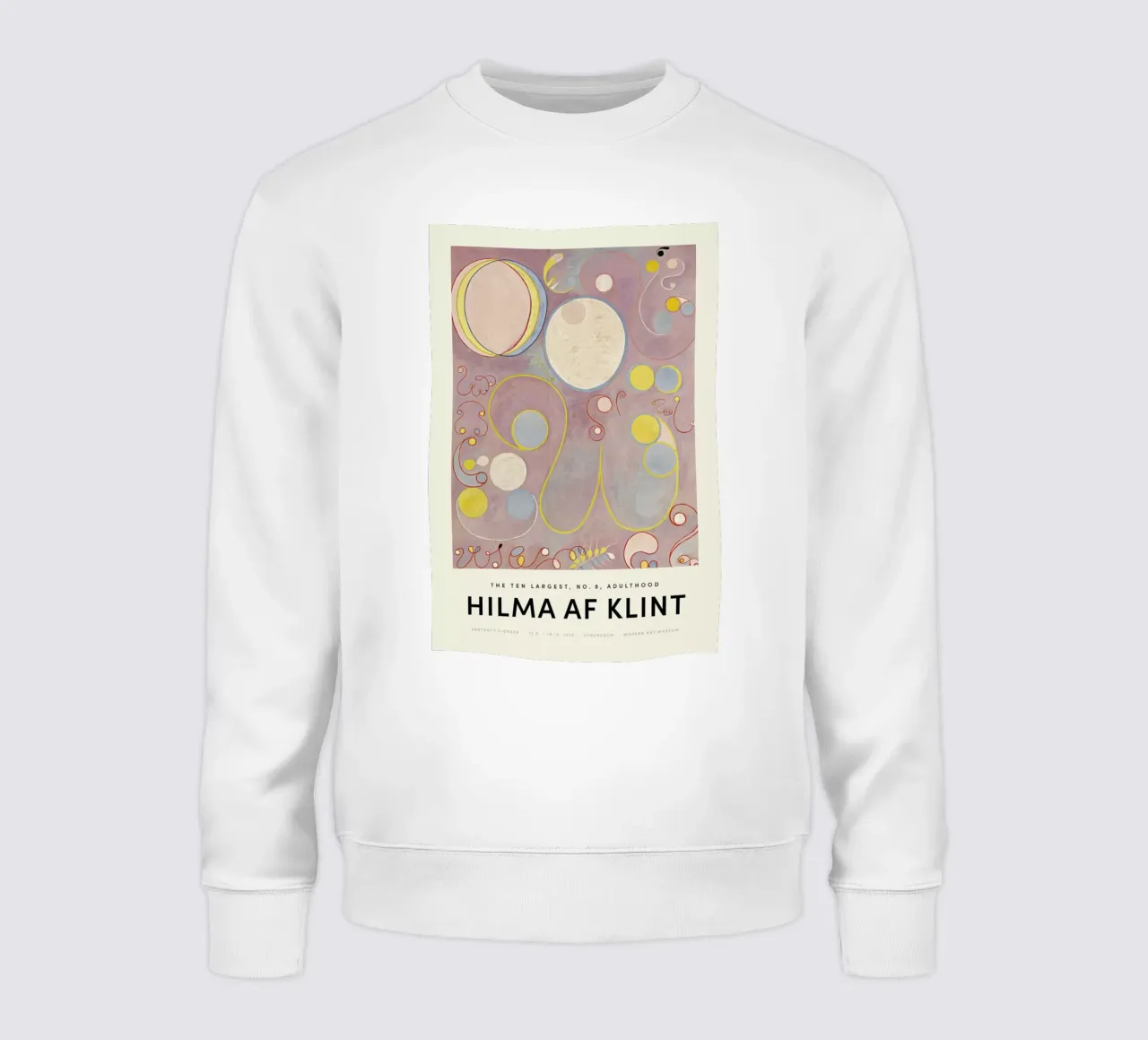 Hilma af Klint - The Ten Largest, No. 8 felpa da Vintage by JUNIQE