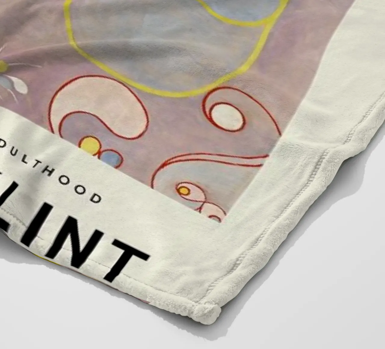 Hilma af Klint - The Ten Largest, No. 8 manta de franela de Vintage by JUNIQE