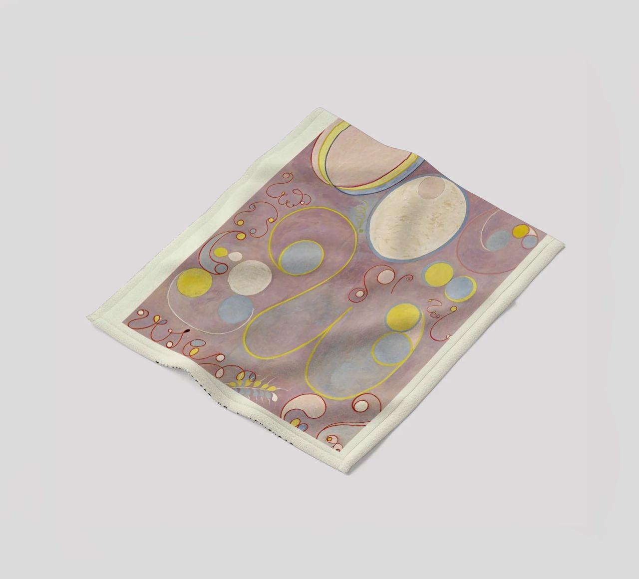 Hilma af Klint - The Ten Largest, No. 8 coperta in pile da Vintage by JUNIQE