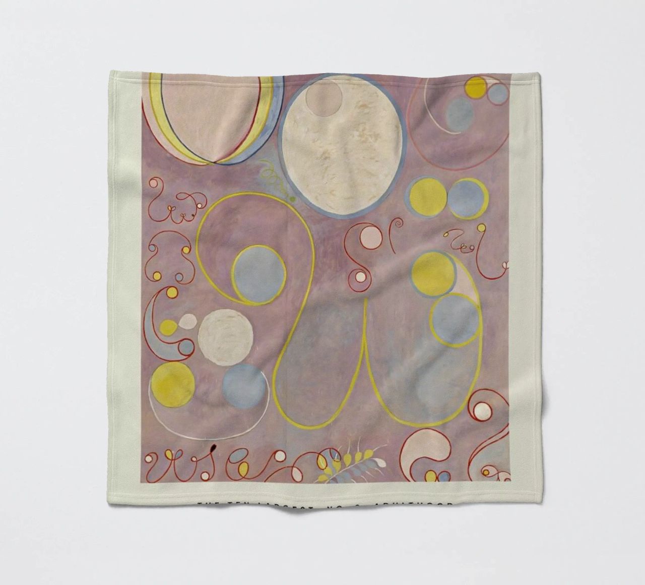 Hilma af Klint - The Ten Largest, No. 8 coperta in pile da Vintage by JUNIQE