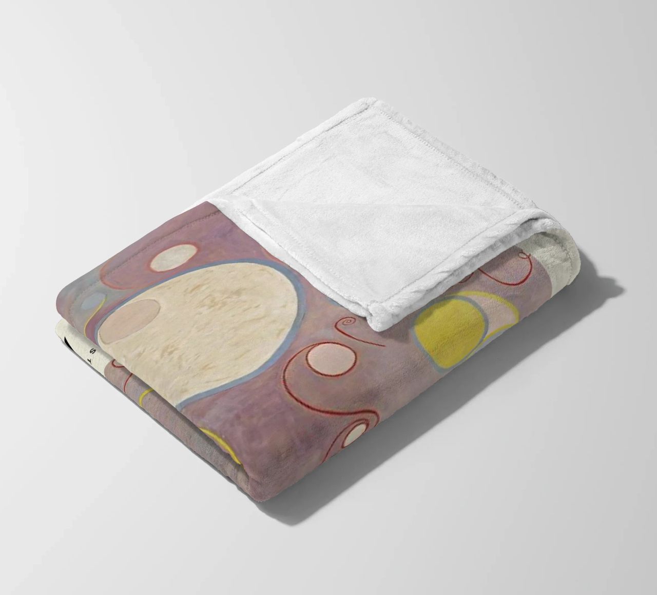 Hilma af Klint - The Ten Largest, No. 8 coperta in pile da Vintage by JUNIQE