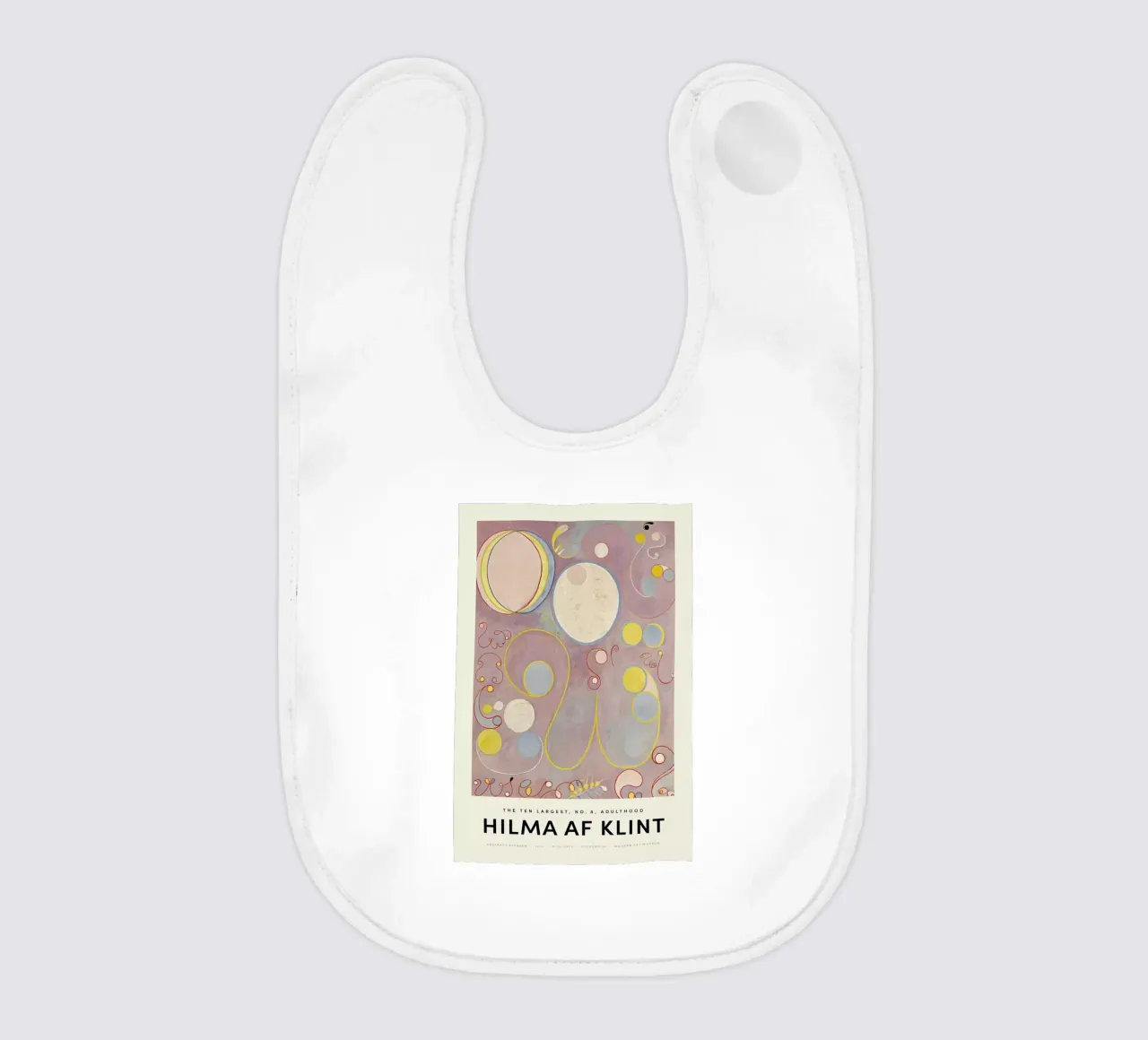 Hilma af Klint - The Ten Largest, No. 8 bavaglino da Vintage by JUNIQE