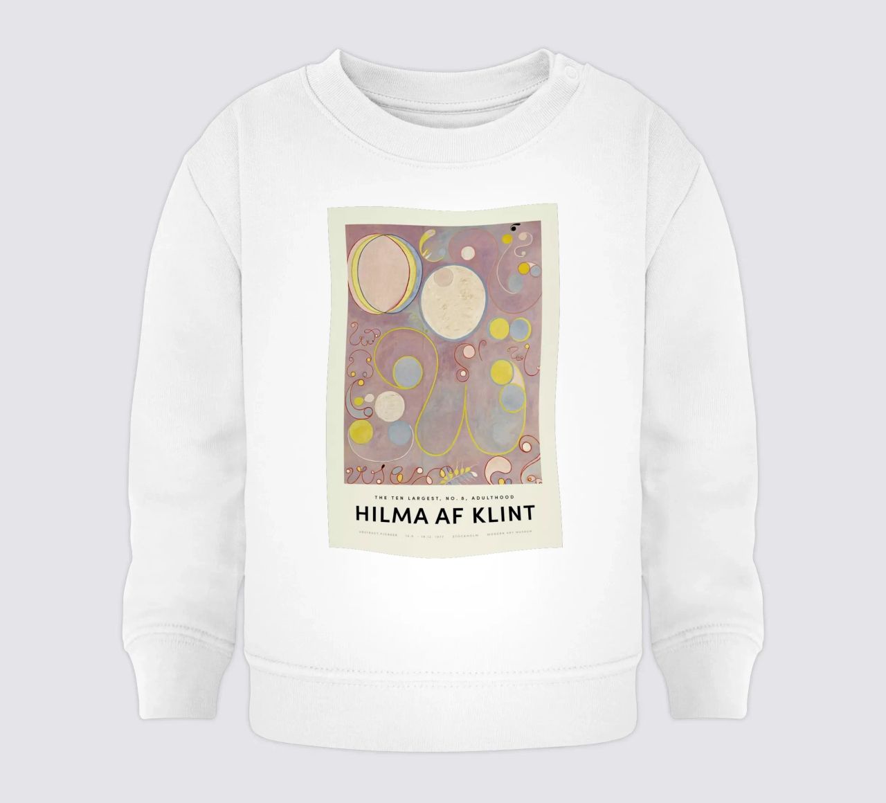 Hilma af Klint - The Ten Largest, No. 8 felpa neonato da Vintage by JUNIQE