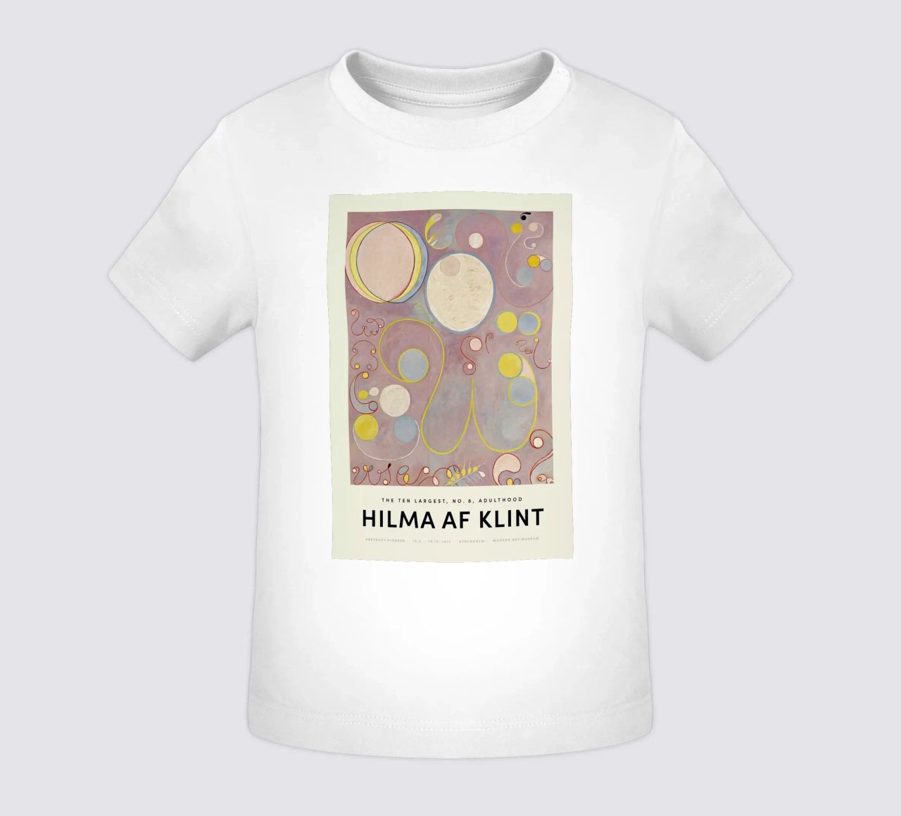 Hilma af Klint - The Ten Largest, No. 8 maglietta neonato da Vintage by JUNIQE