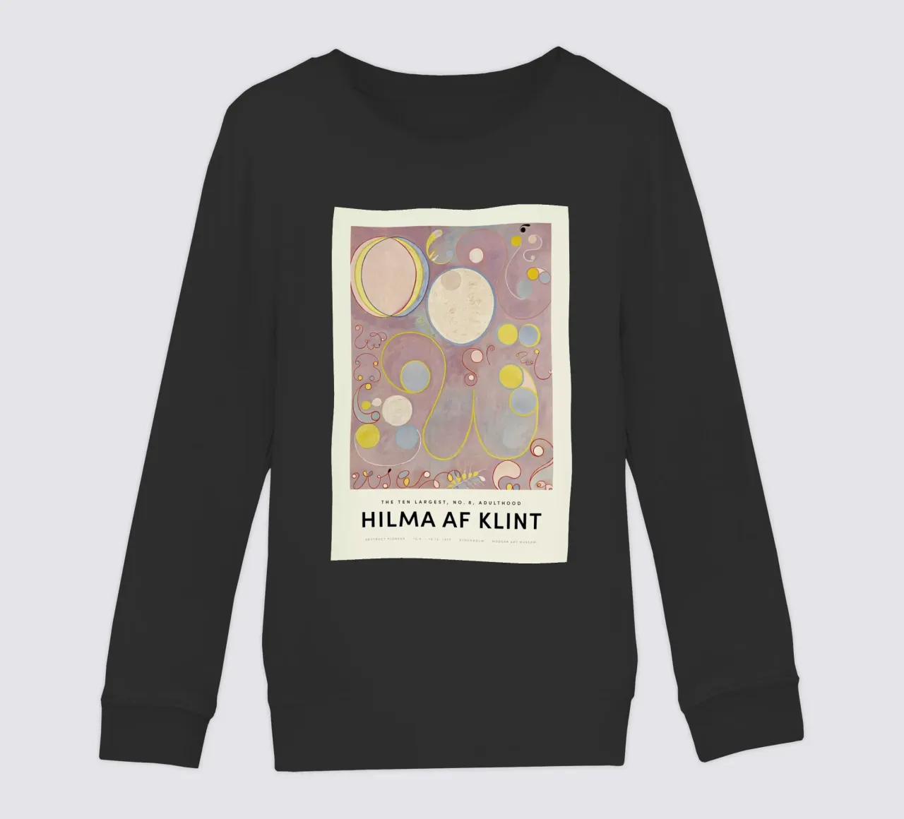 Hilma af Klint - The Ten Largest, No. 8 felpa bambino da Vintage by JUNIQE