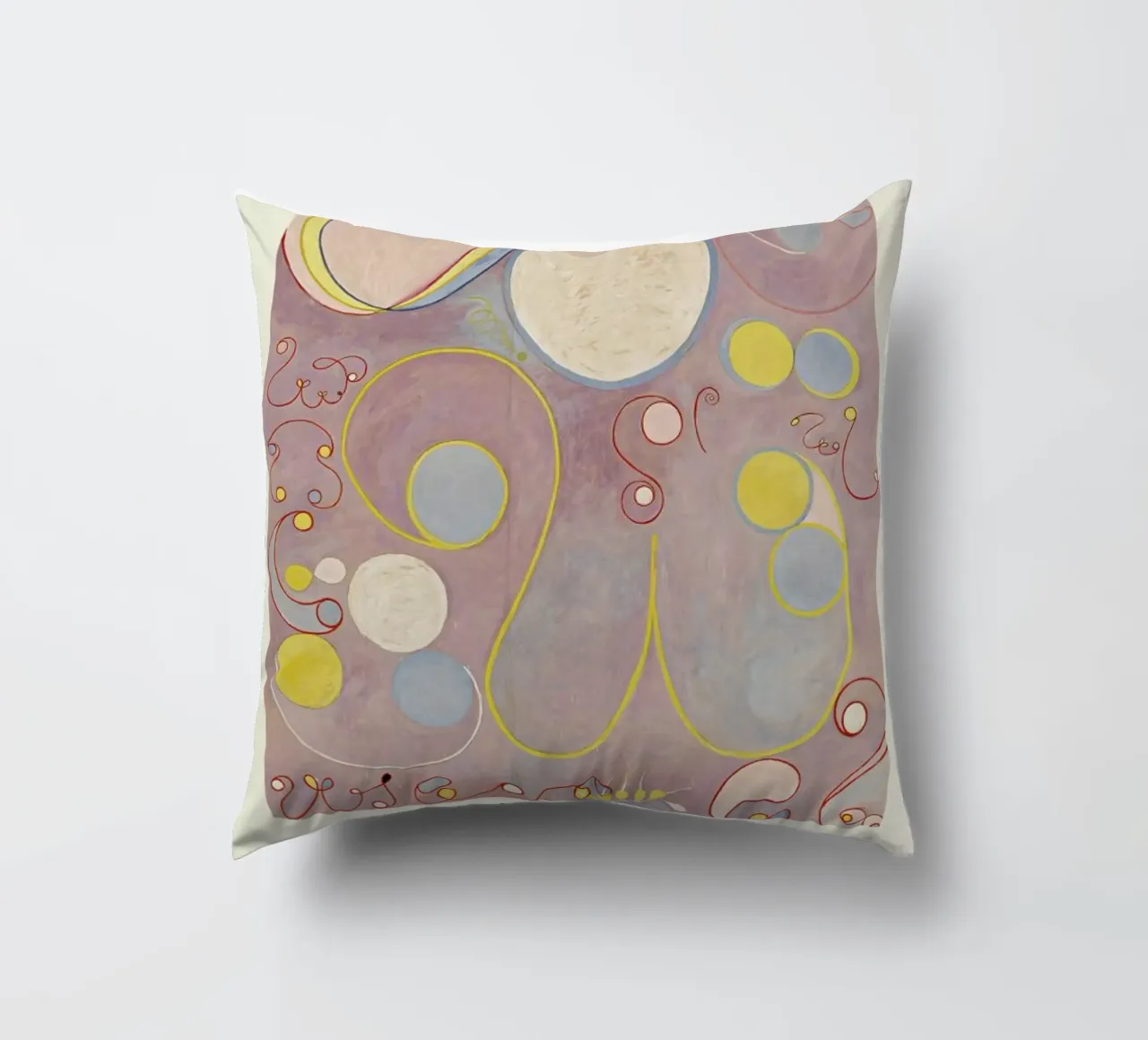 Hilma af Klint - The Ten Largest, No. 8 cuscino da Vintage by JUNIQE