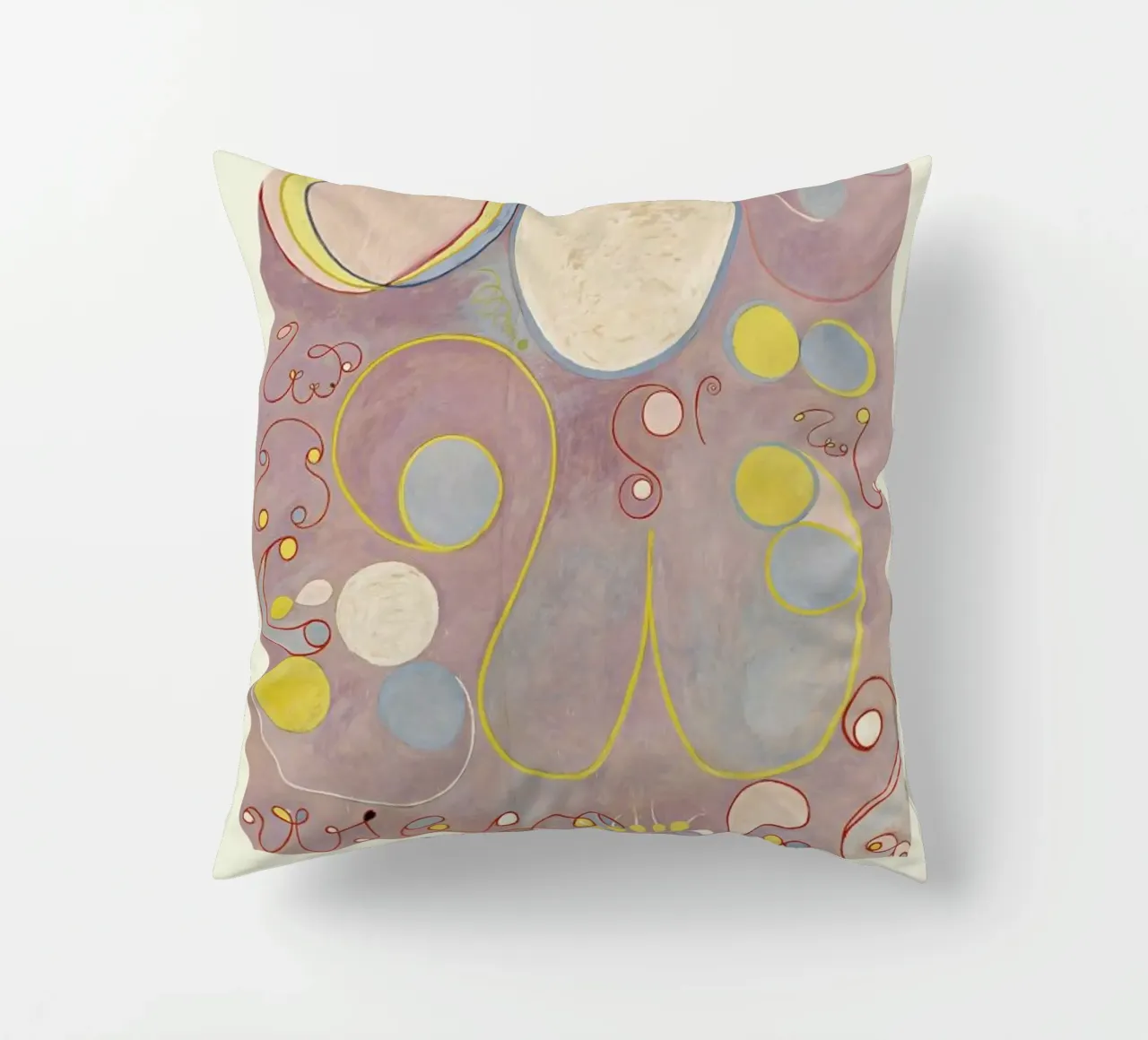 Hilma af Klint - The Ten Largest, No. 8 decorative cushion by Vintage by JUNIQE