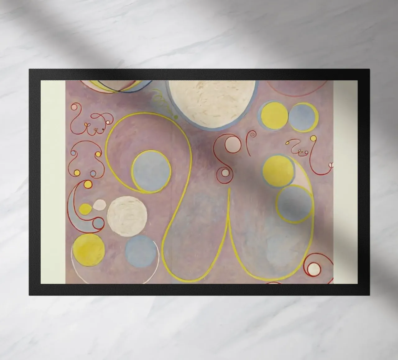Hilma af Klint - The Ten Largest, No. 8 Fußmatte von Vintage by JUNIQE