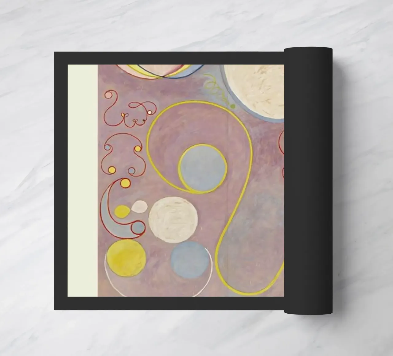 Hilma af Klint - The Ten Largest, No. 8 Fußmatte von Vintage by JUNIQE