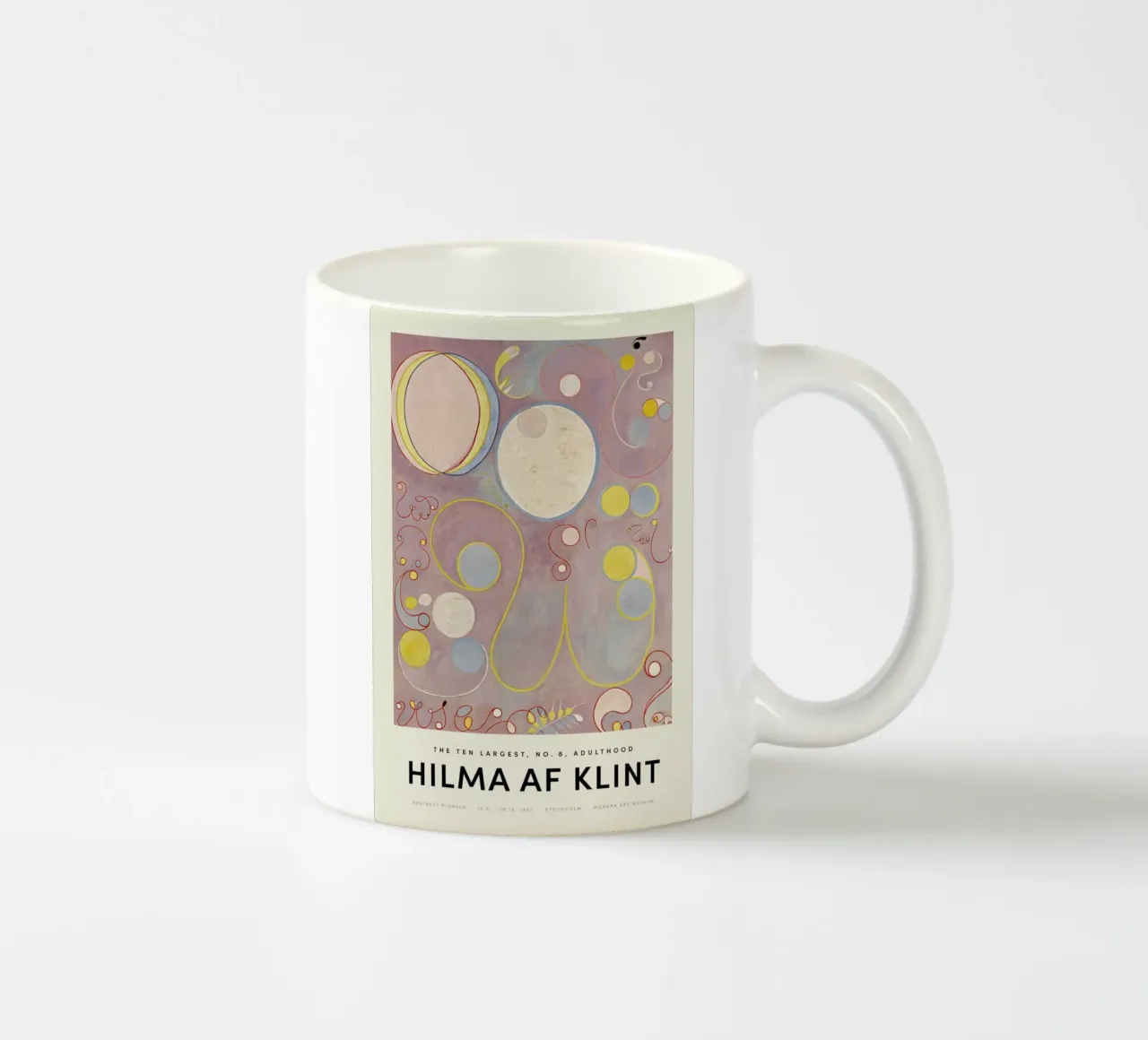 Hilma af Klint - The Ten Largest, No. 8 mug en céramique de Vintage by JUNIQE