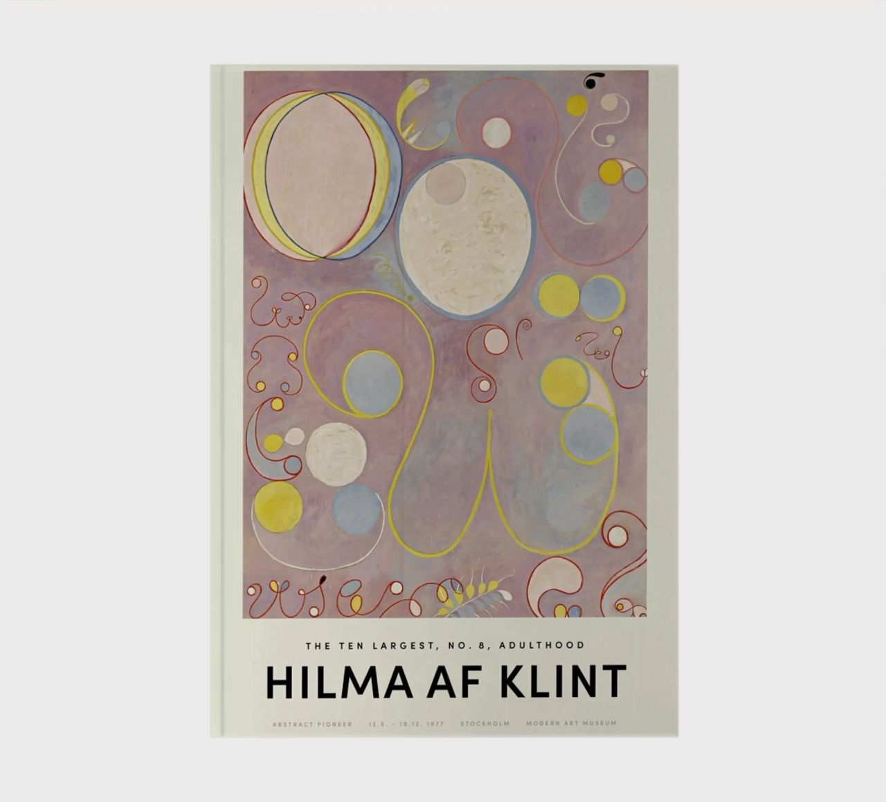 Hilma af Klint - The Ten Largest, No. 8 notebook by Vintage by JUNIQE