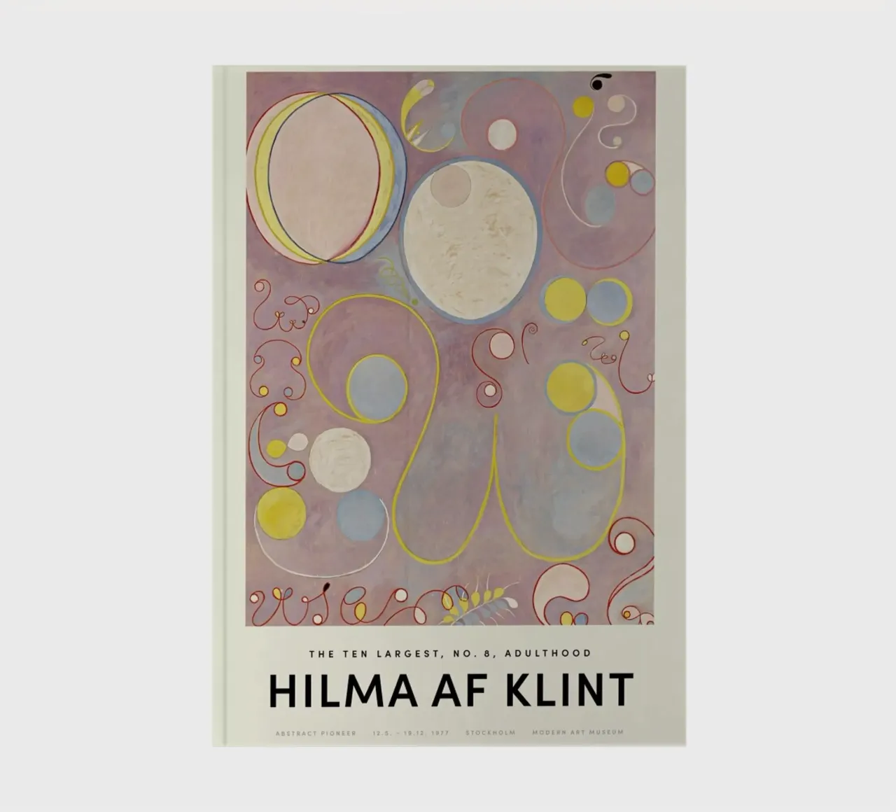 Hilma af Klint - The Ten Largest, No. 8 Notizbuch von Vintage by JUNIQE