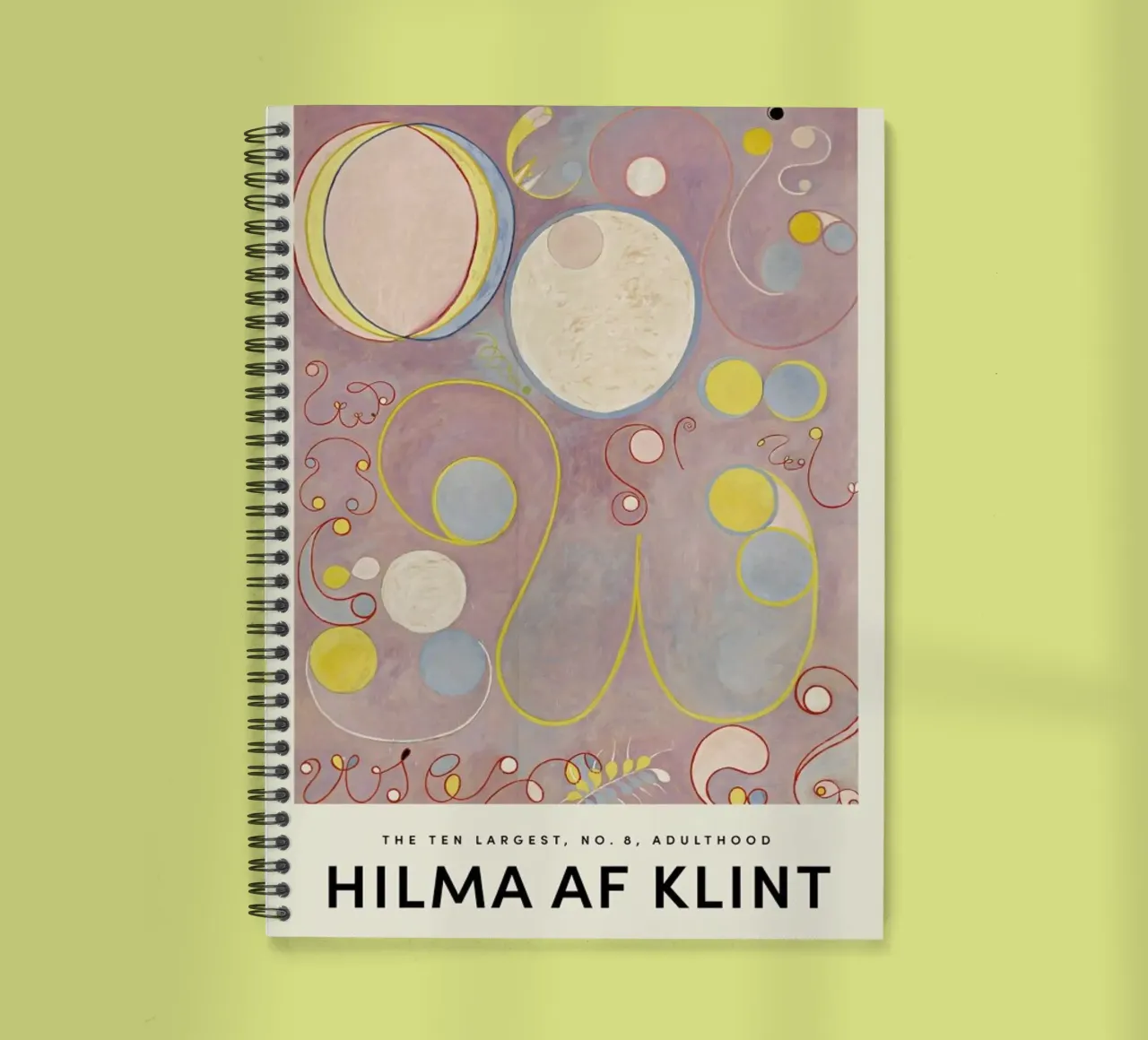 Hilma af Klint - The Ten Largest, No. 8 spiral notebook by Vintage by JUNIQE