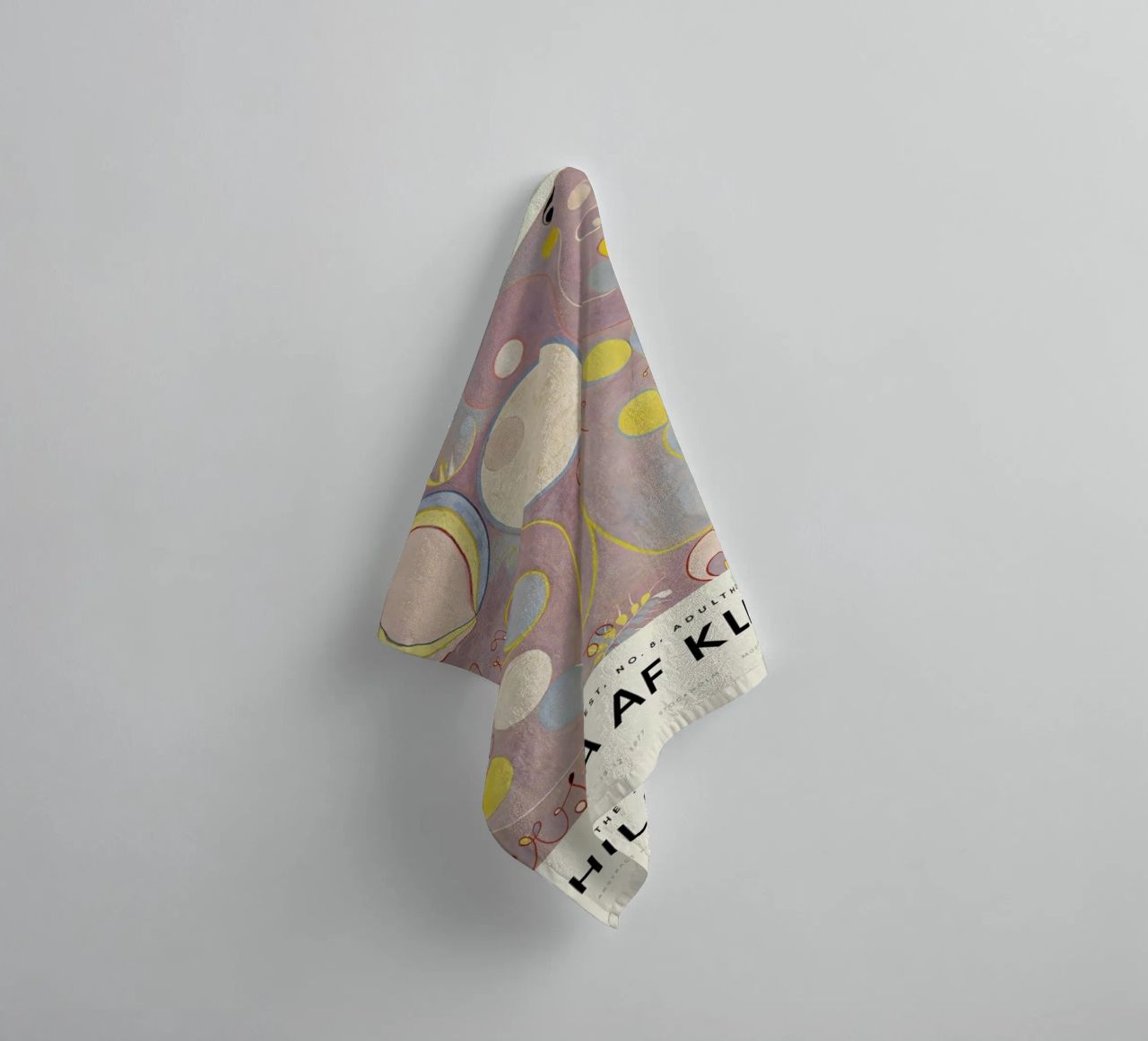 Hilma af Klint - The Ten Largest, No. 8 asciugamano da bagno da Vintage by JUNIQE