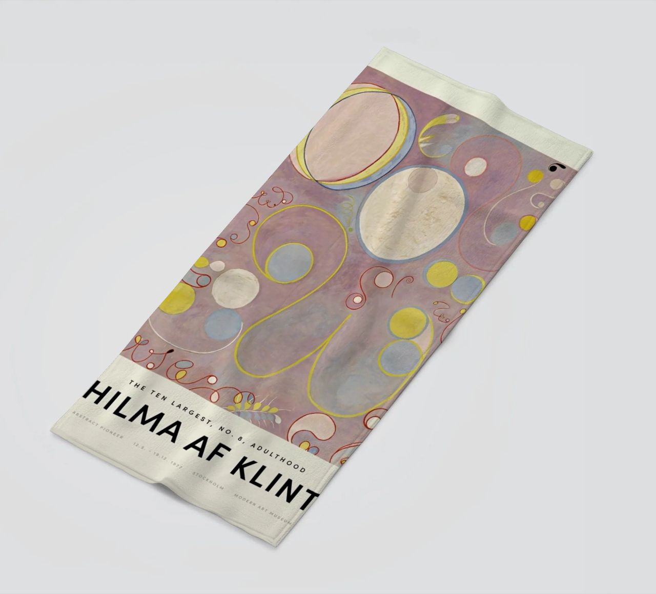 Hilma af Klint - The Ten Largest, No. 8 telo mare da Vintage by JUNIQE