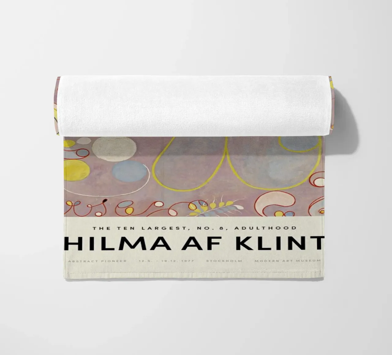 Hilma af Klint - The Ten Largest, No. 8 telo mare da Vintage by JUNIQE
