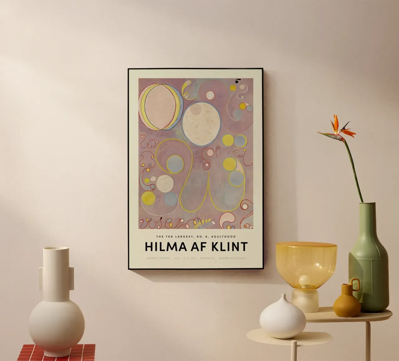 Hilma af Klint - The Ten Largest, No. 8 plexiglass da Vintage by JUNIQE
