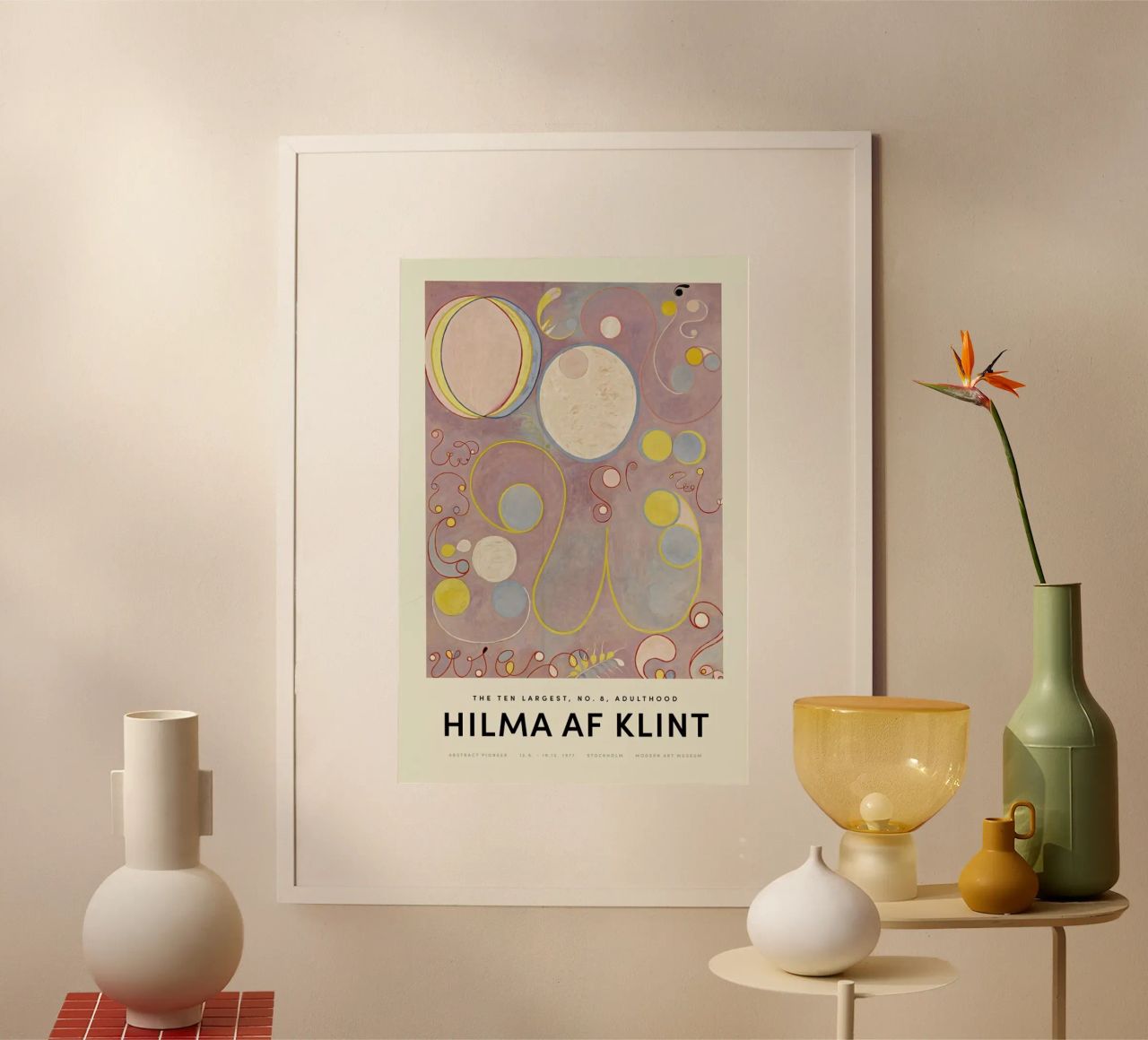 Hilma af Klint - The Ten Largest, No. 8 carta hahnemühle da Vintage by JUNIQE
