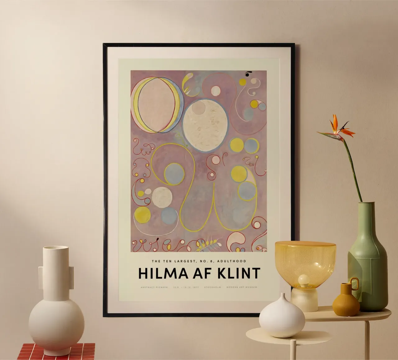 Hilma af Klint - The Ten Largest, No. 8 hahnemühle de Vintage by JUNIQE