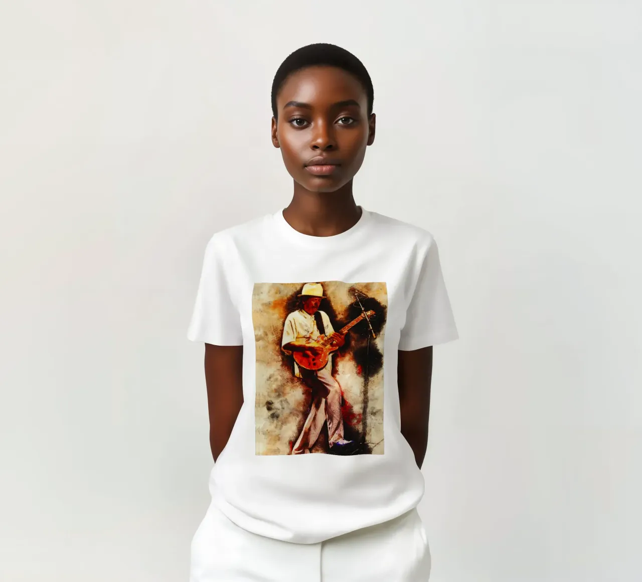 Sbaffo di Carlos Santana t-shirt da Gunawan Rb
