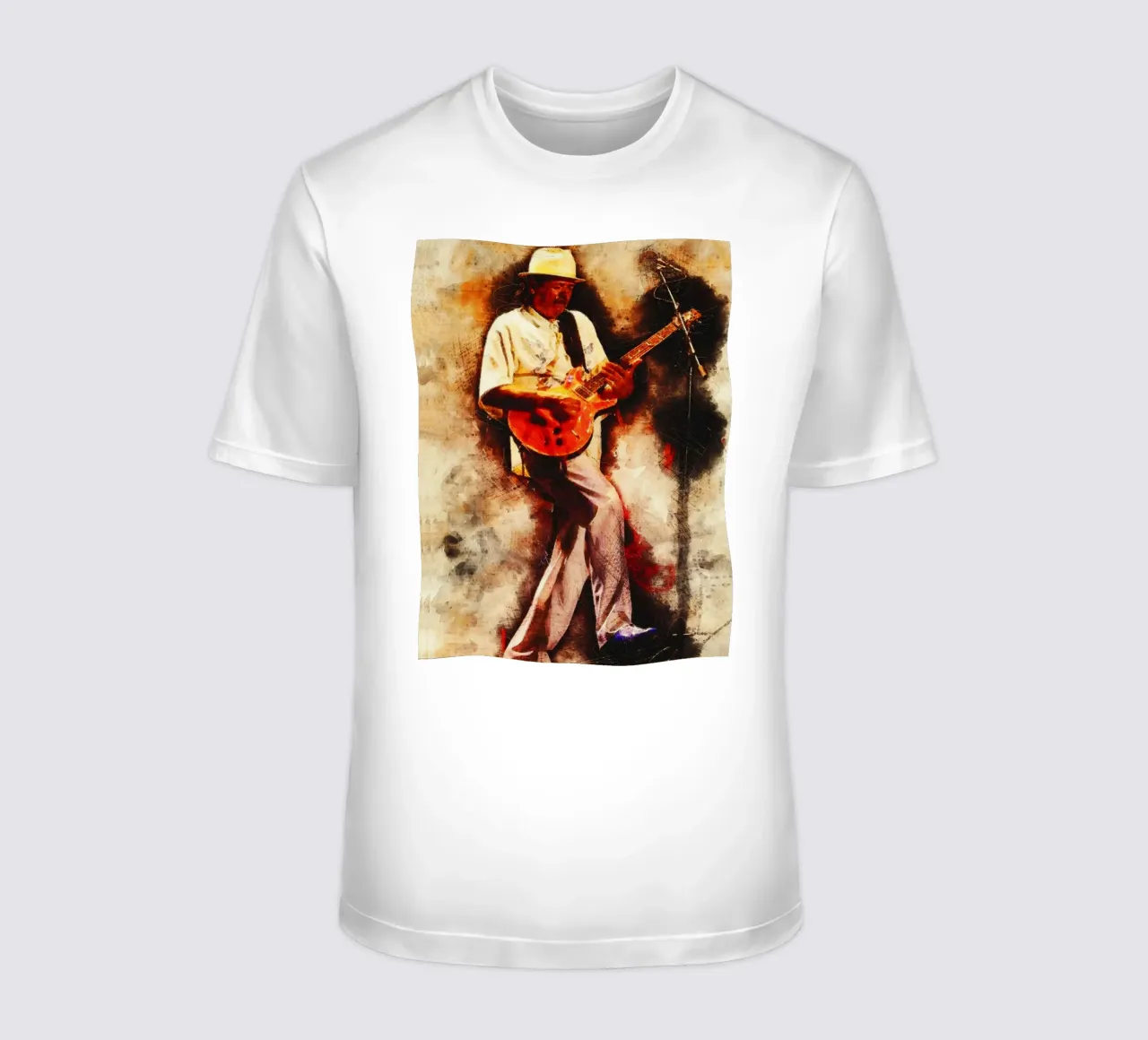 Sbaffo di Carlos Santana t-shirt da Gunawan Rb