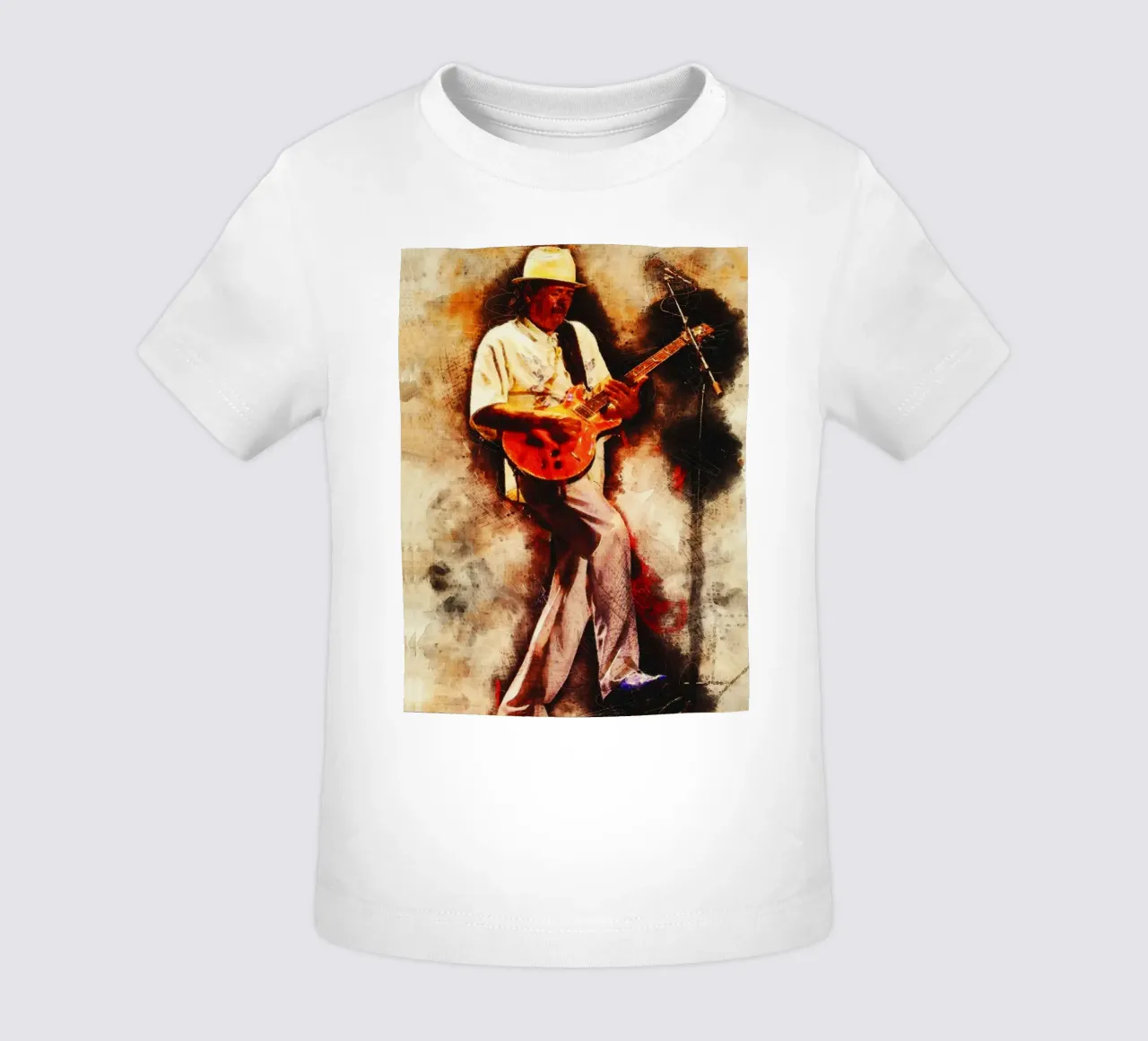Sbaffo di Carlos Santana maglietta neonato da Gunawan Rb