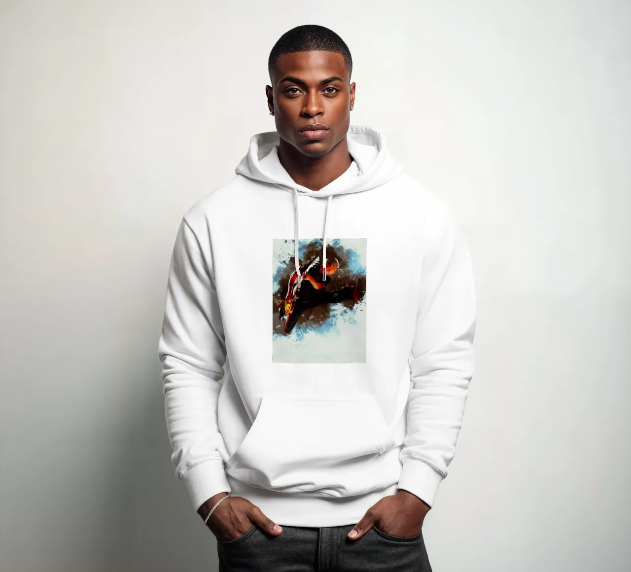 Manchas Mike McCready sudadera con capucha de Gunawan Rb