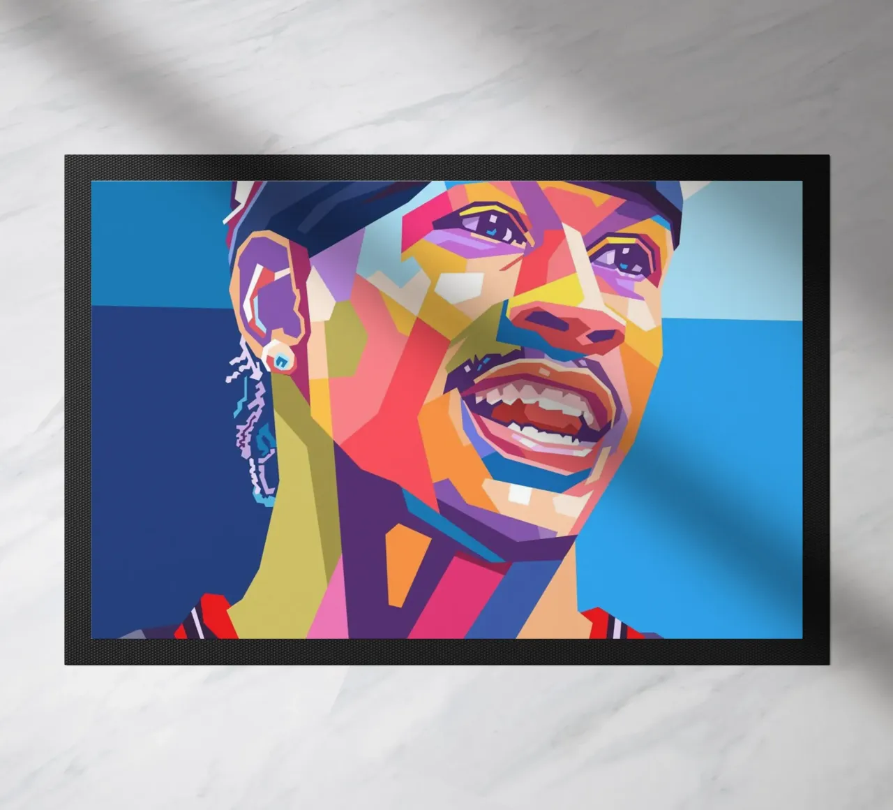 Il basket iconico: Allen Iverson zerbino da Hantamrata