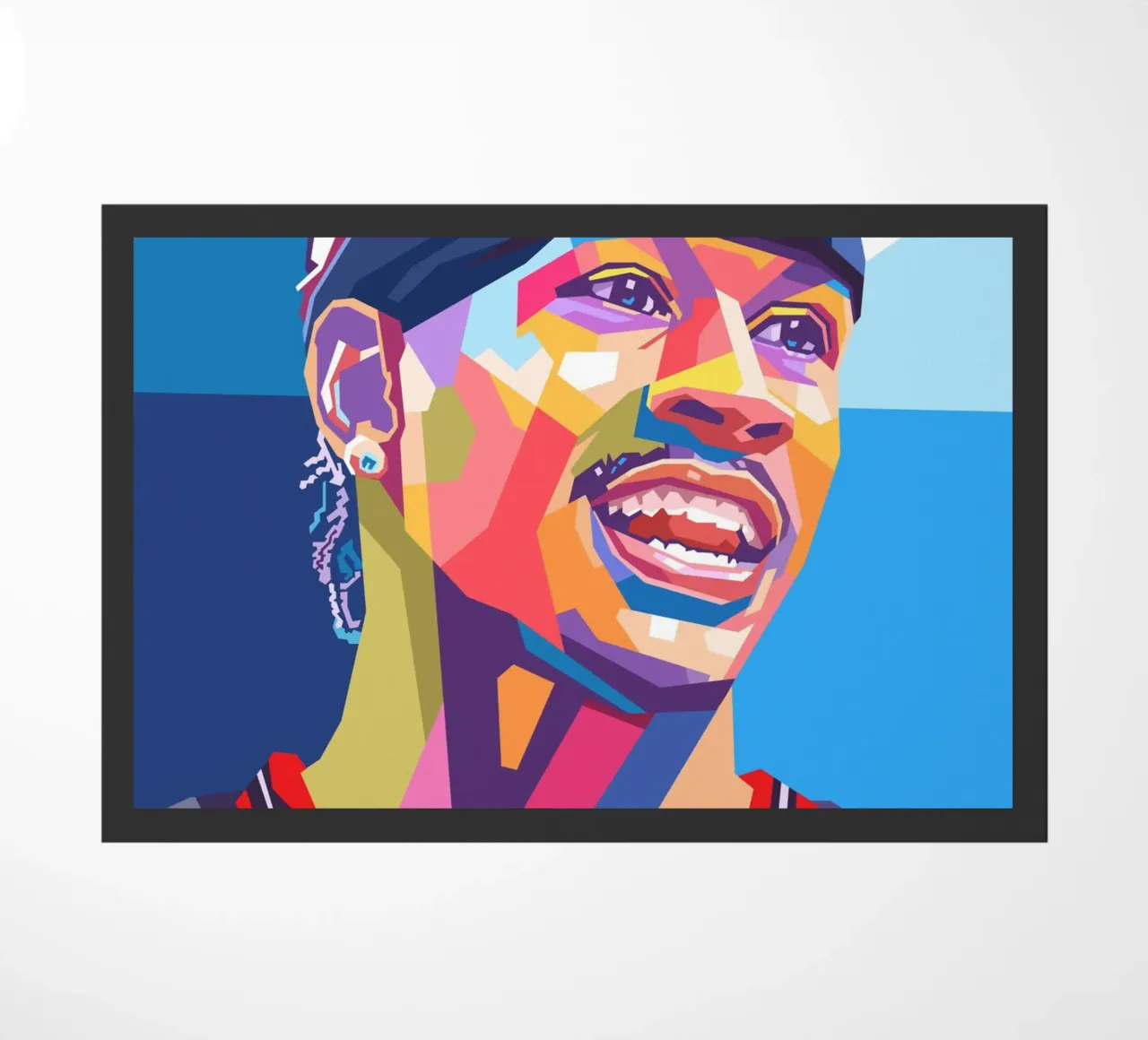 Il basket iconico: Allen Iverson zerbino da Hantamrata