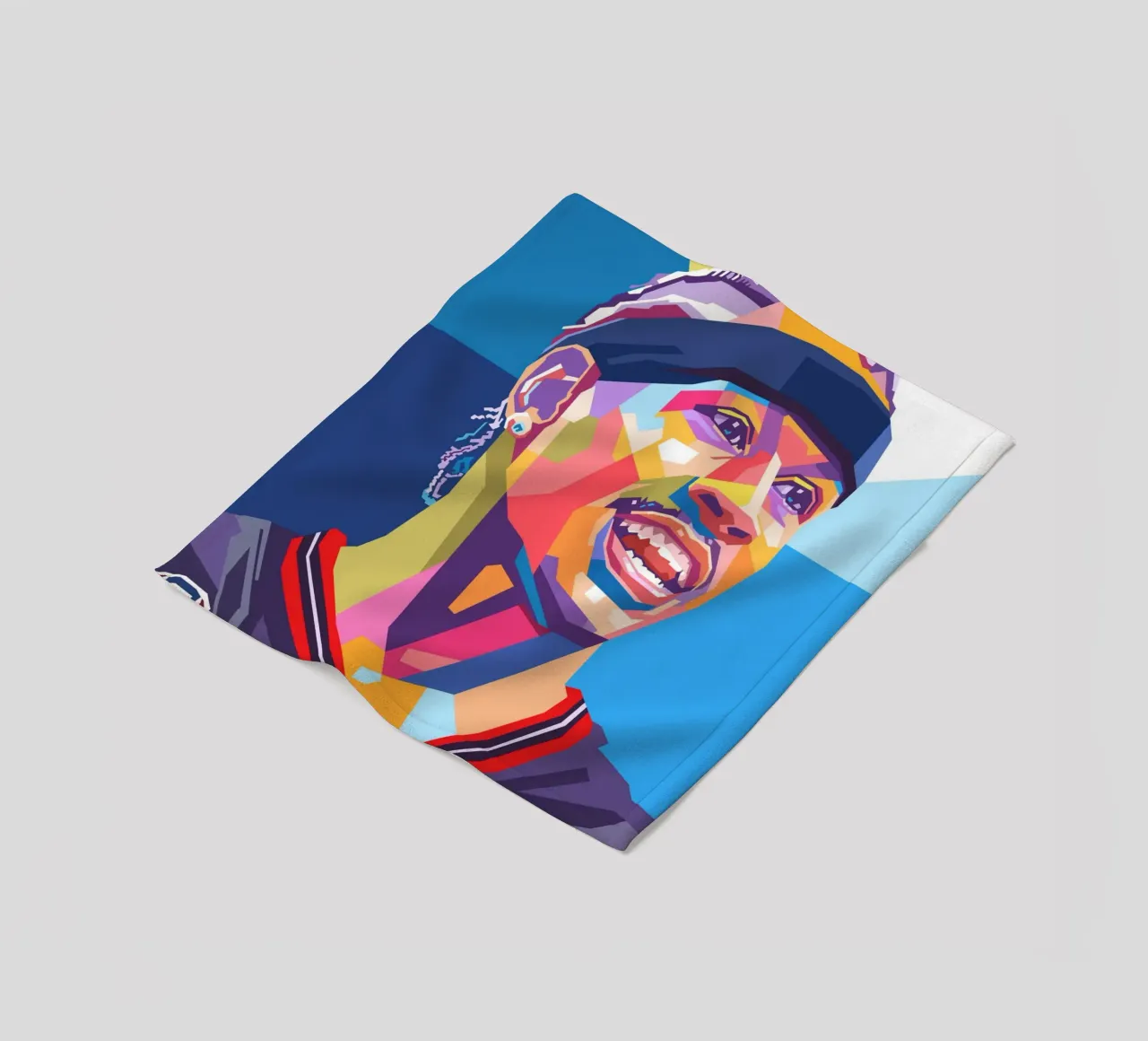 Il basket iconico: Allen Iverson coperta in pile da Hantamrata