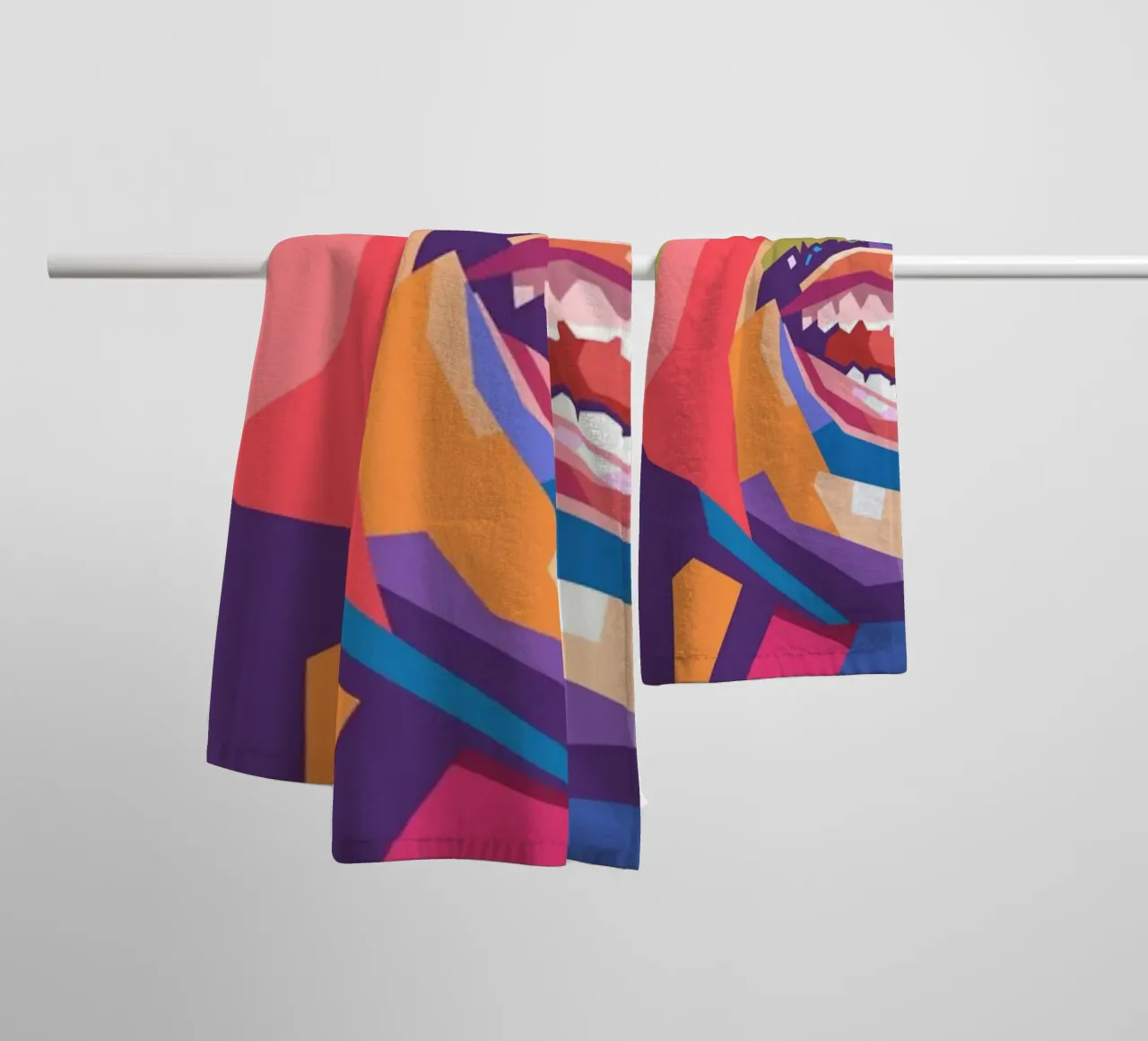 Iconic Basketball-Allen Iverson towel by Hantamrata