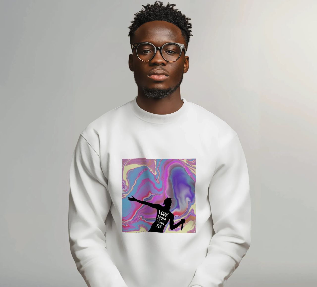 Travis Scott - Look Mom I Can Fly sudadera de Music Life