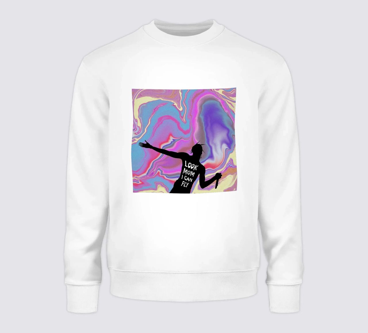 Travis Scott - Look Mom I Can Fly sudadera de Music Life